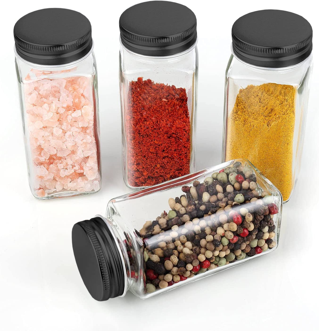 Stojak bambusowy na przyprawy KOCHEN 18 słoików - obrazek 6