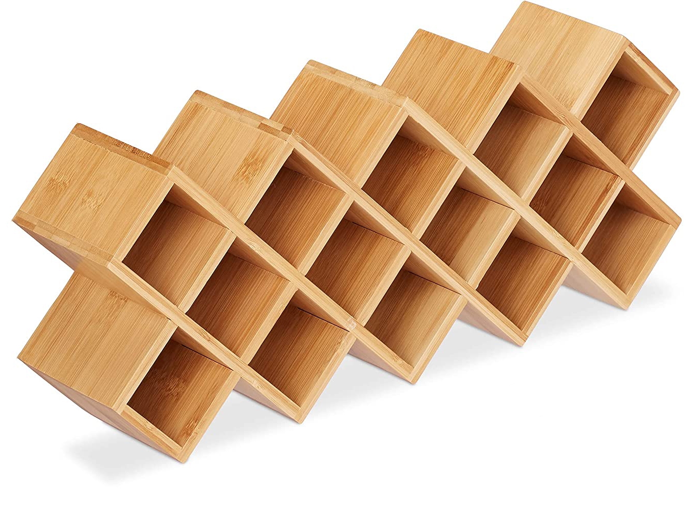 Stojak bambusowy na przyprawy KOCHEN 18 słoików - obrazek 8