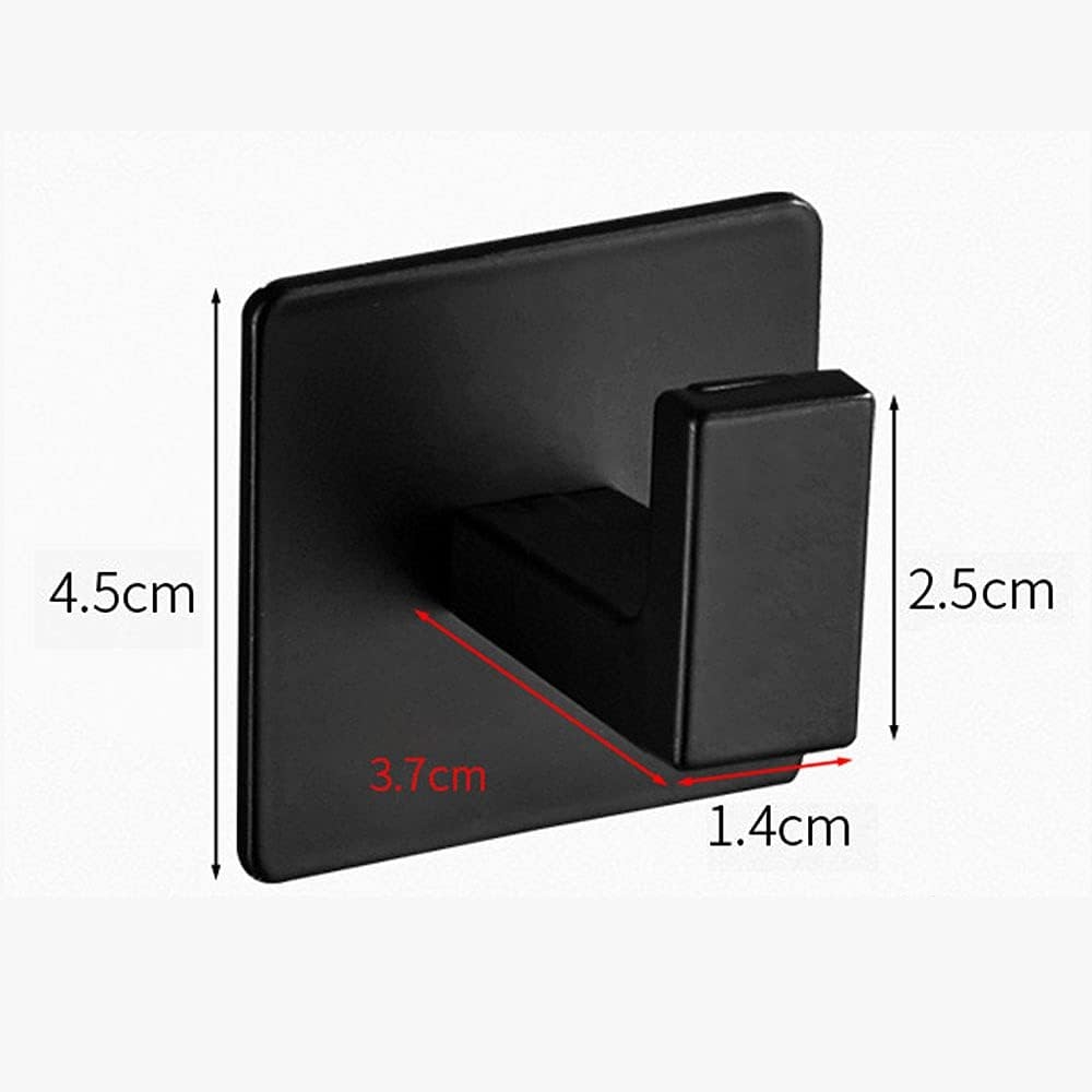 Zestaw 2 wieszaków z aluminium KSANTI czarny - obrazek 9