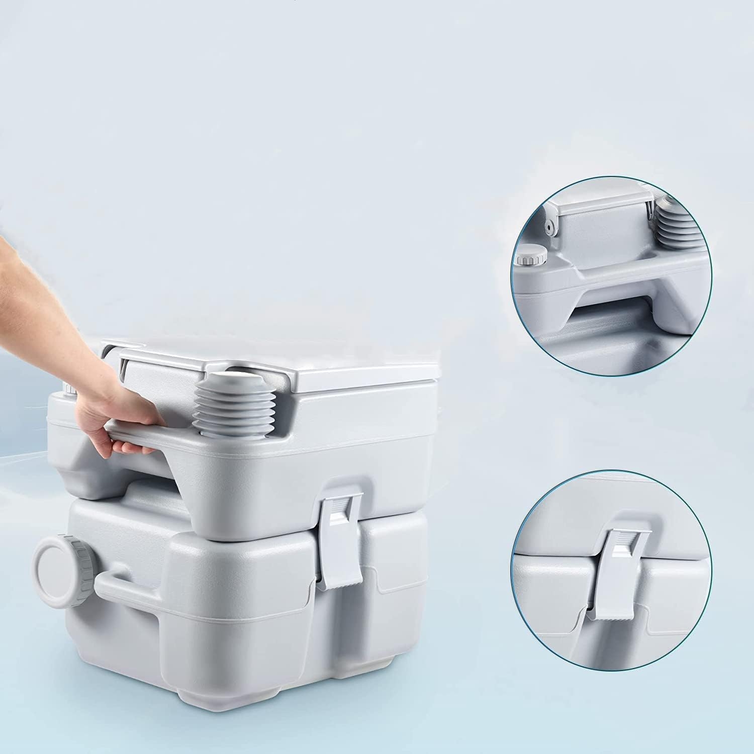 Toaleta przenośna mobilna VESSA 20l - obrazek 4