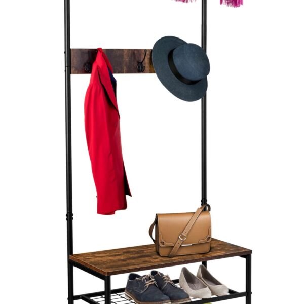 Wieszak loftowy do przedpokoju ODRYS