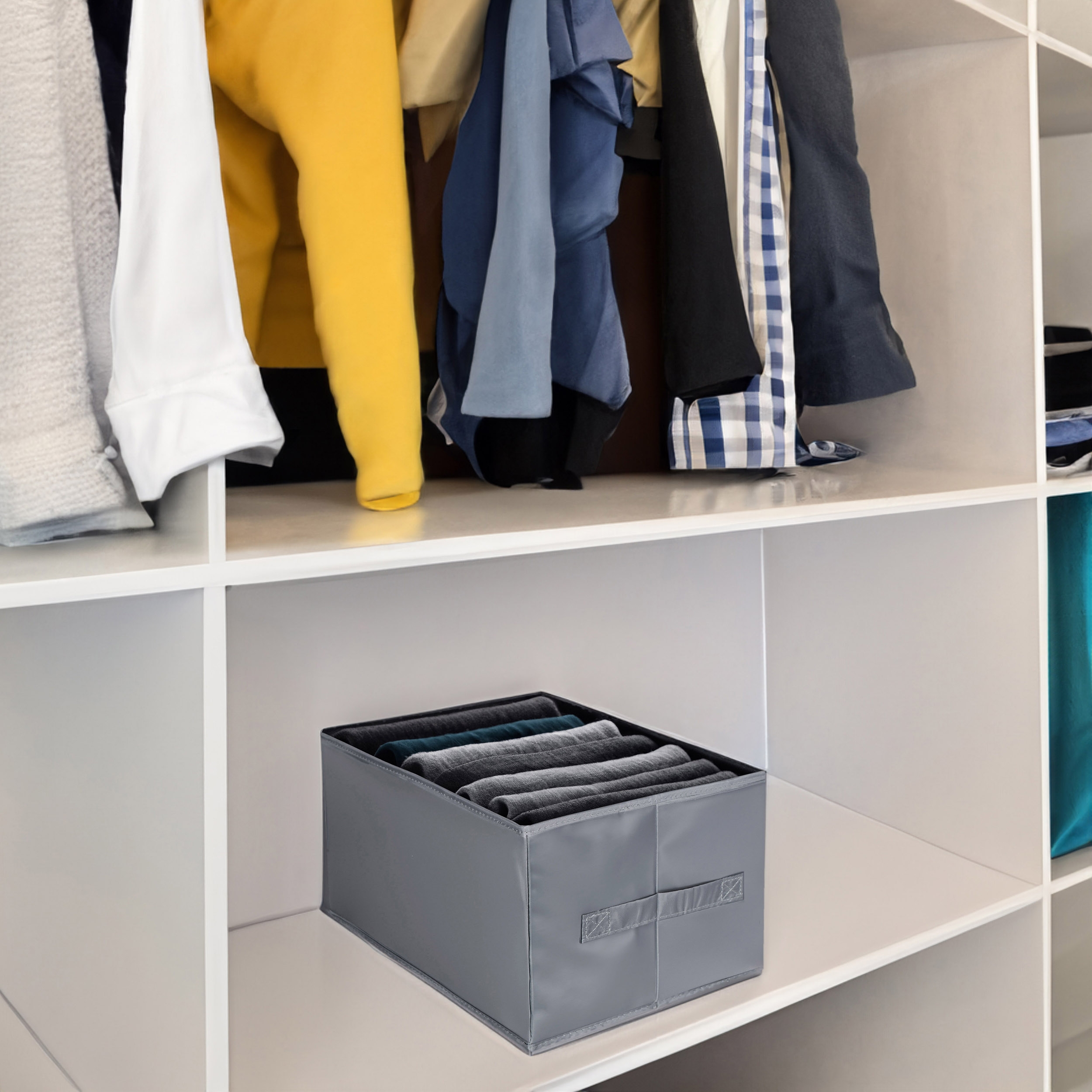 Zestaw dwóch organizerów LIAM grafitowy - obrazek 2