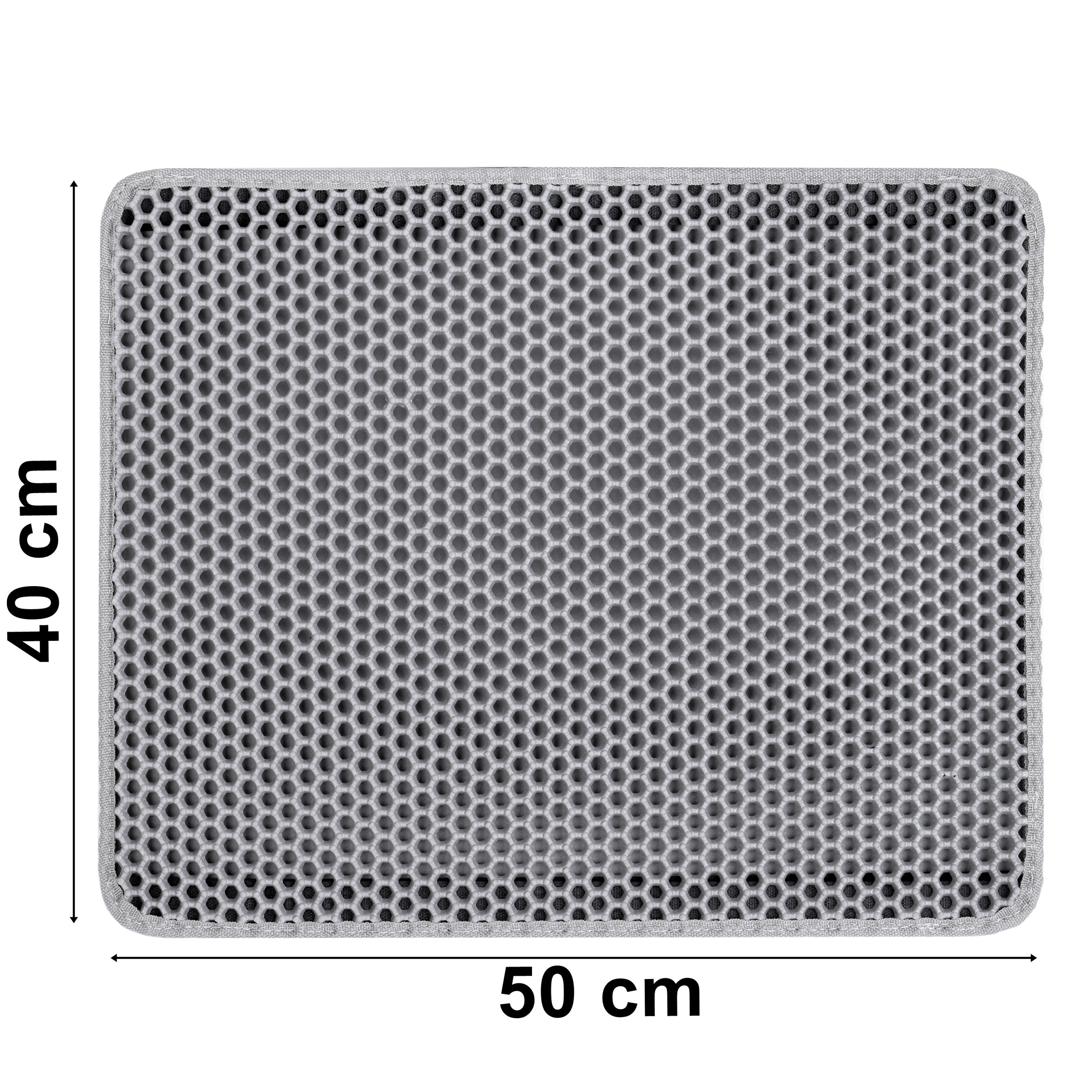 Mata dla kota wycieraczka Catsy 40x50 cm szara - obrazek 6