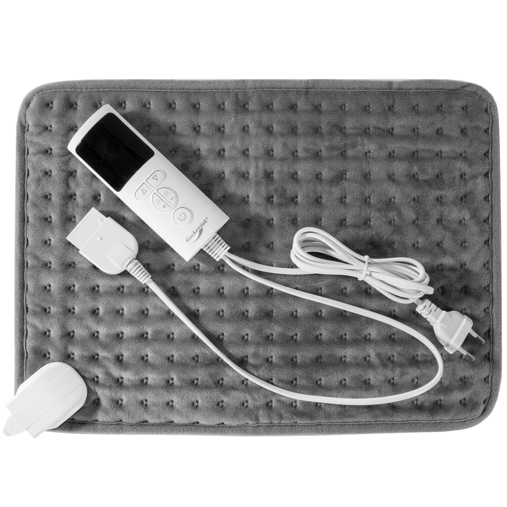 Poduszka mata elektryczna GRETA szara 30x40 cm - obrazek 3