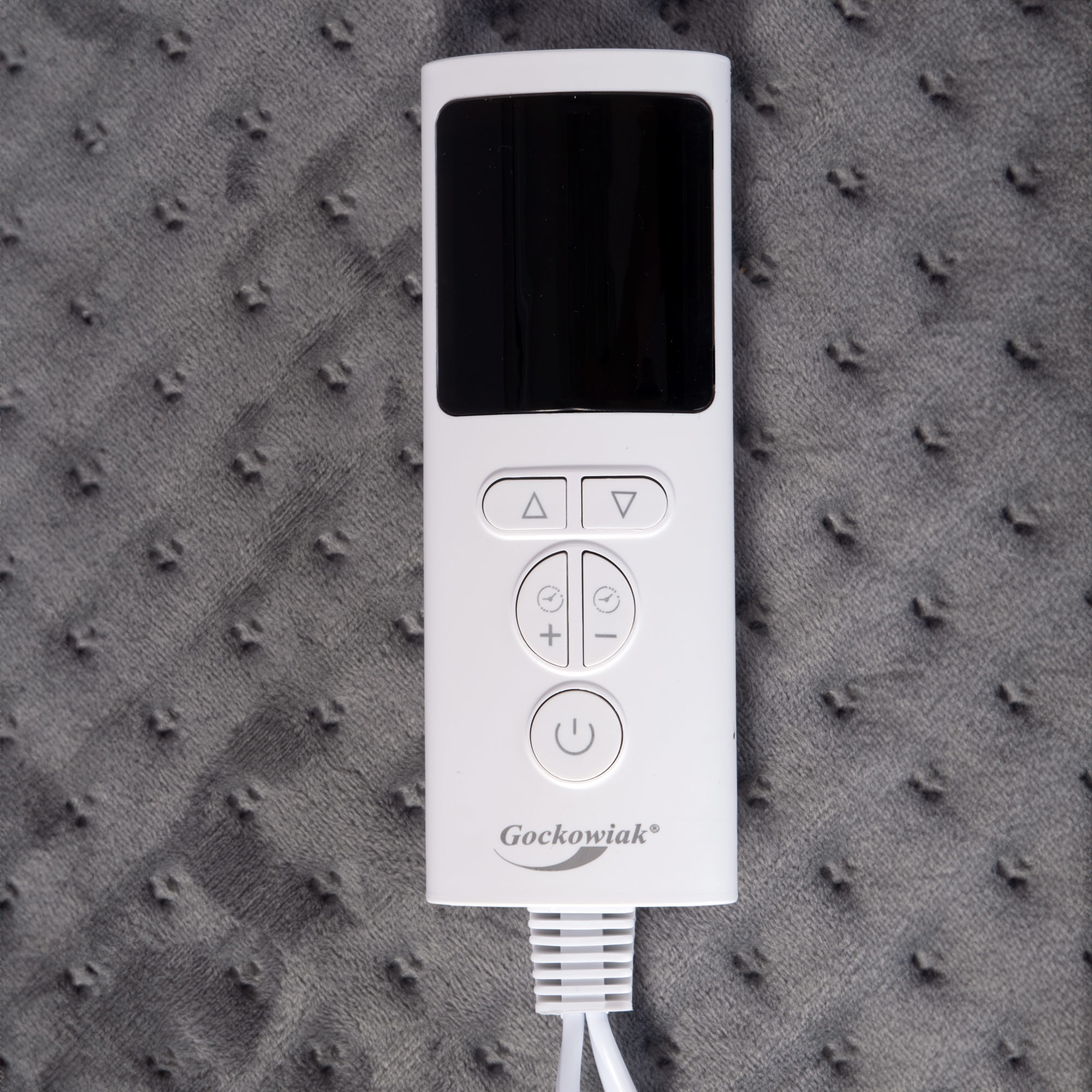 Poduszka mata elektryczna GRETA szara 30x40 cm - obrazek 5