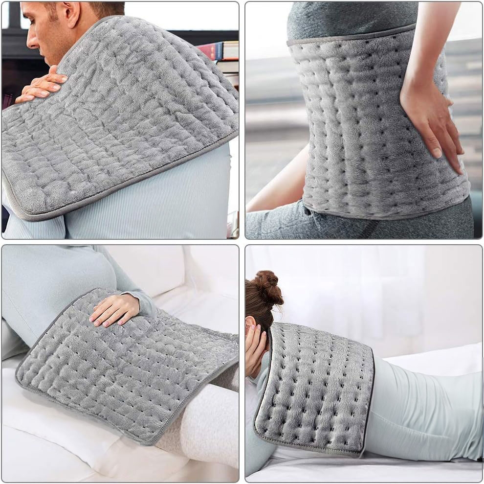 Poduszka mata elektryczna GRETA szara 30x40 cm - obrazek 8