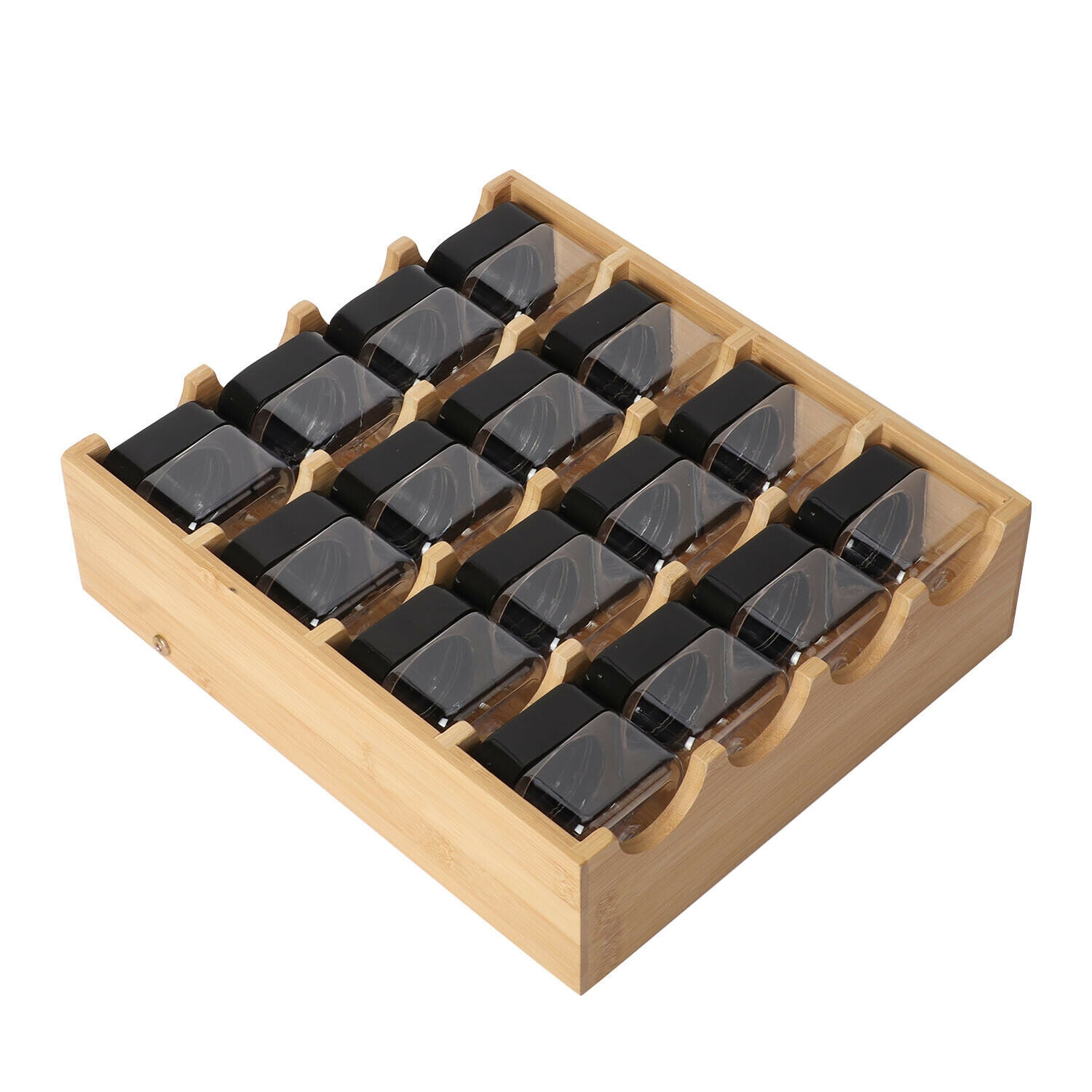 Stojak na przyprawy LADER bambusowy - obrazek 2