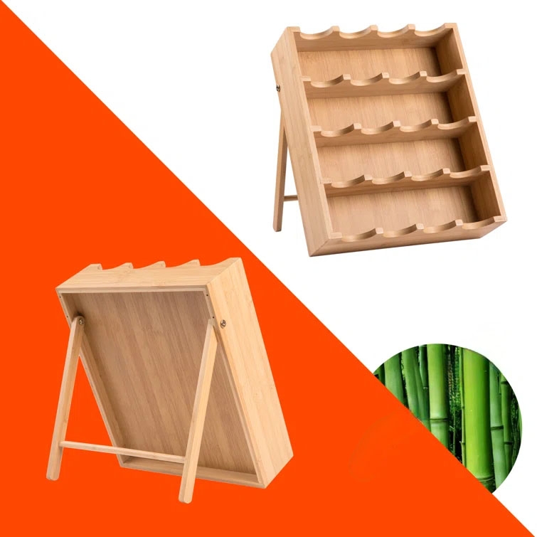 Stojak na przyprawy LADER bambusowy - obrazek 9