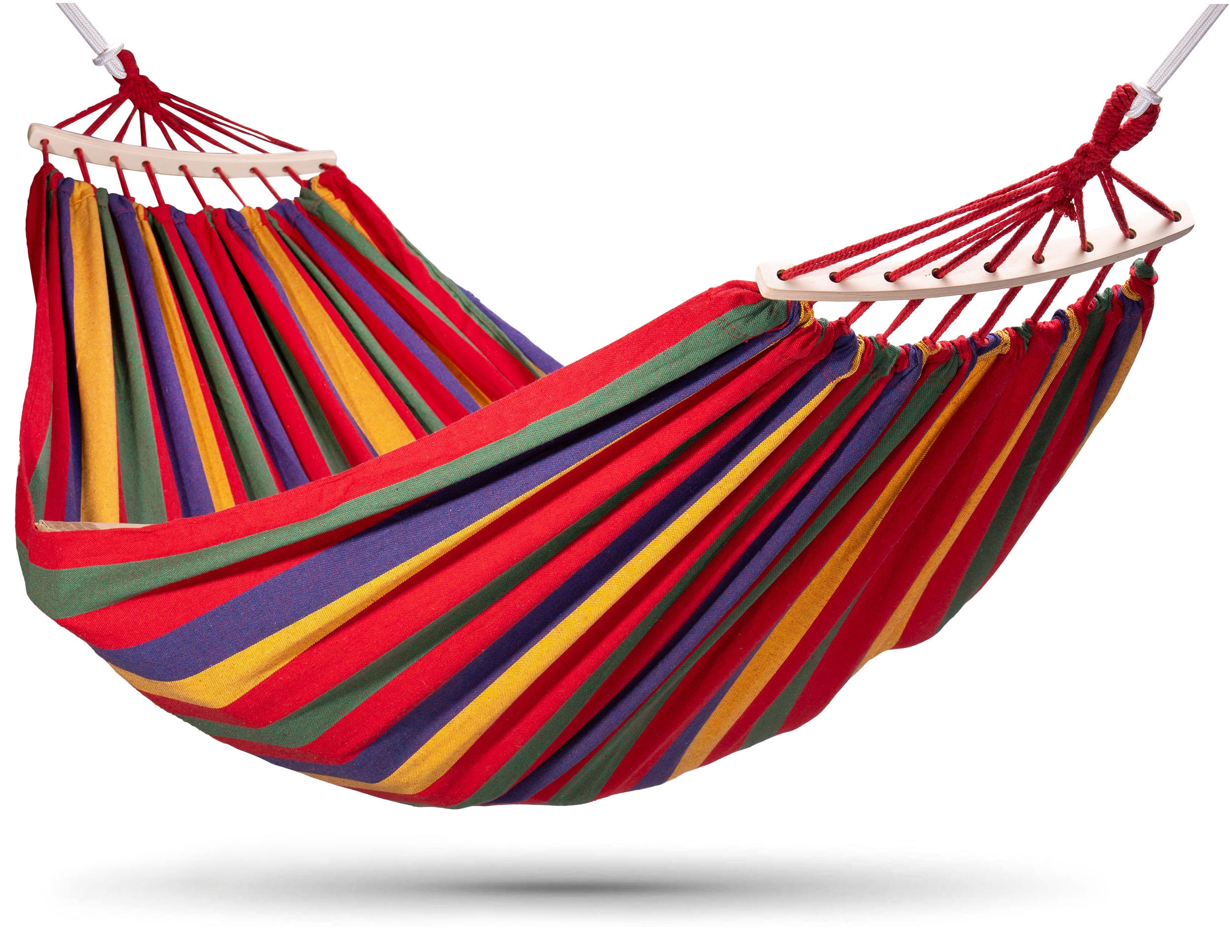 Hamak ogrodowy EDEN LAVA w paski - obrazek 2