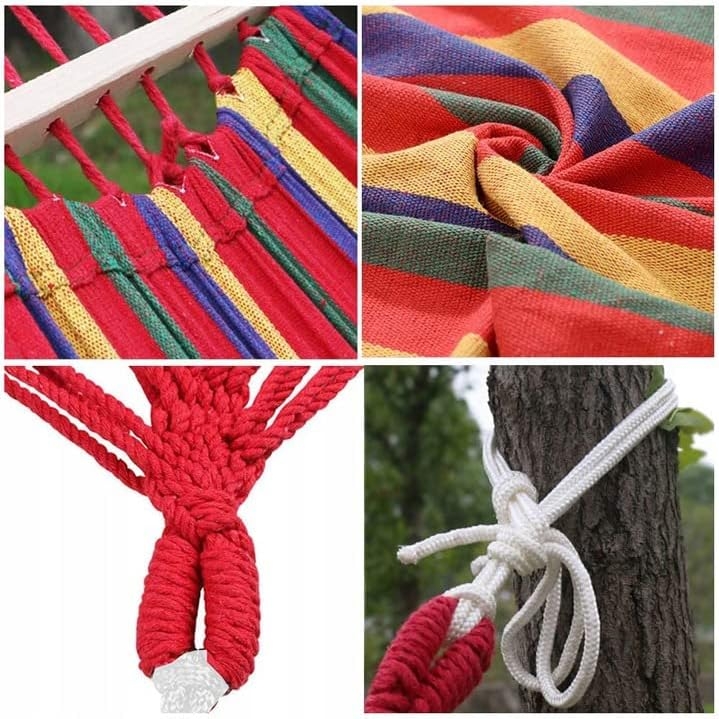 Hamak ogrodowy EDEN LAVA w paski - obrazek 6