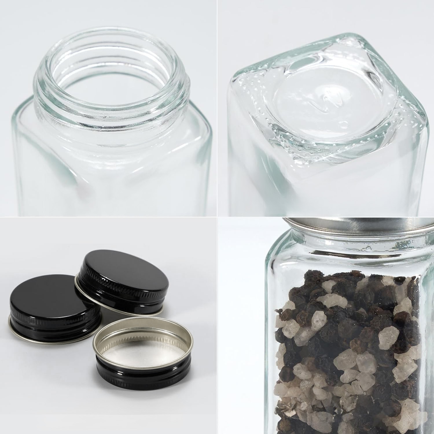 Zestaw 24 słoiczków na przyprawy BAKER - obrazek 4