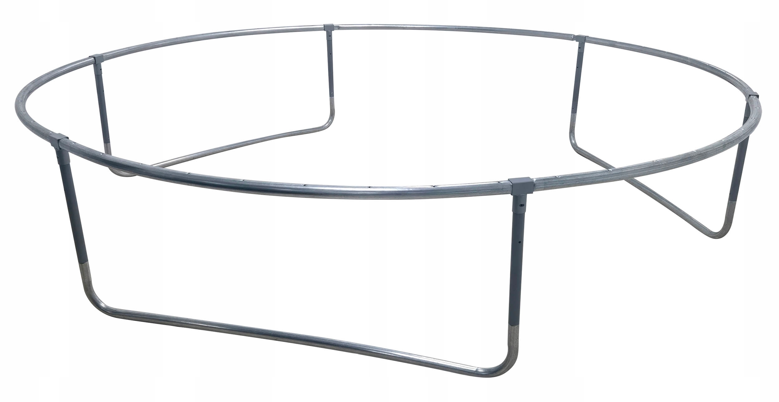 Trampolina z siatką i drabinką HENZEN 305 cm niebieska FT10 - obrazek 10