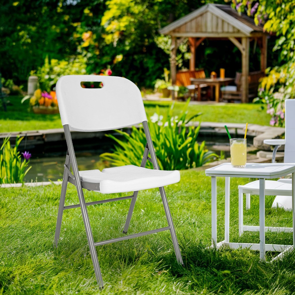 Krzesło cateringowe WHITE białe - obrazek 3