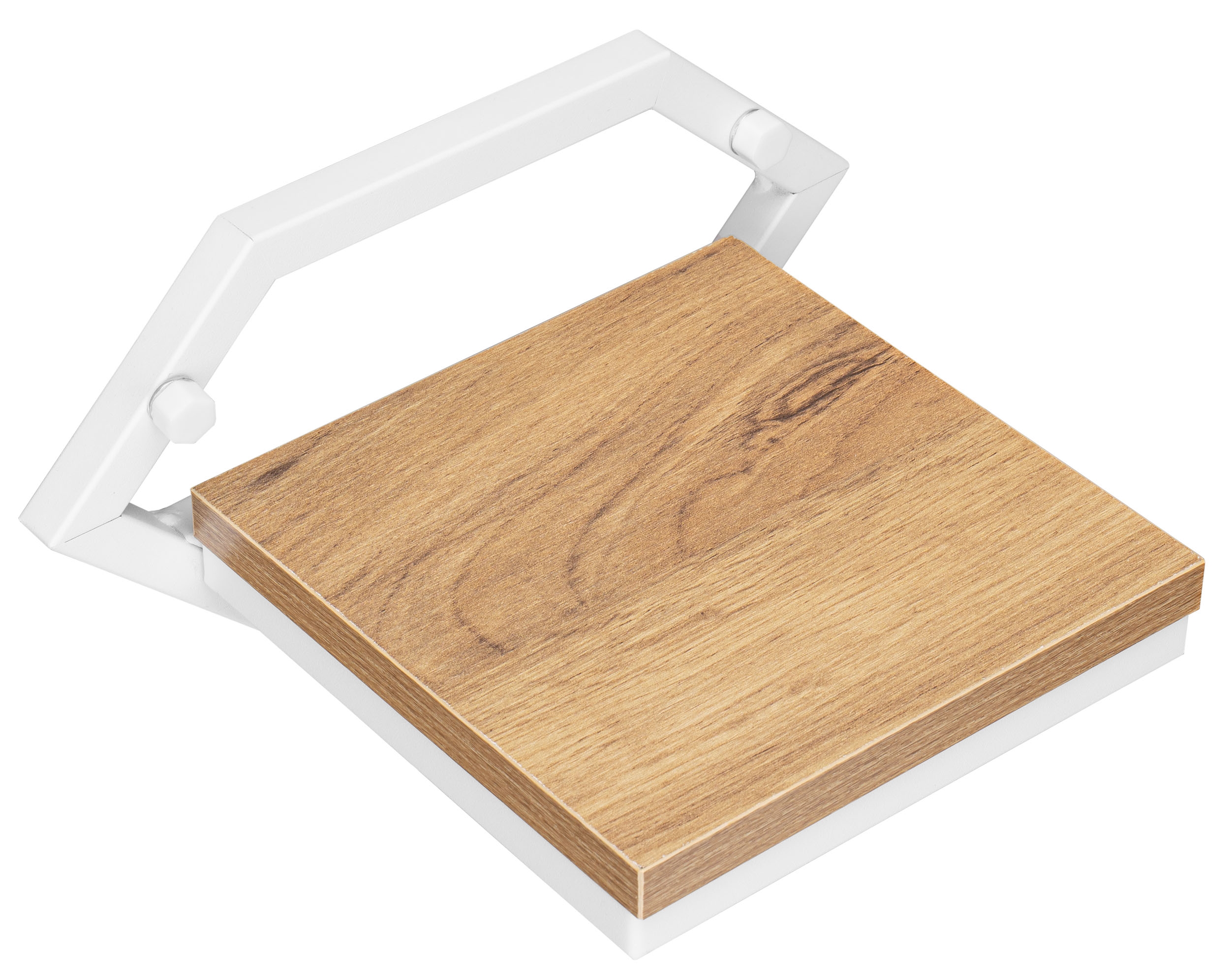 Kwietnik metalowy ścienny Doron Biały Craft - obrazek 7