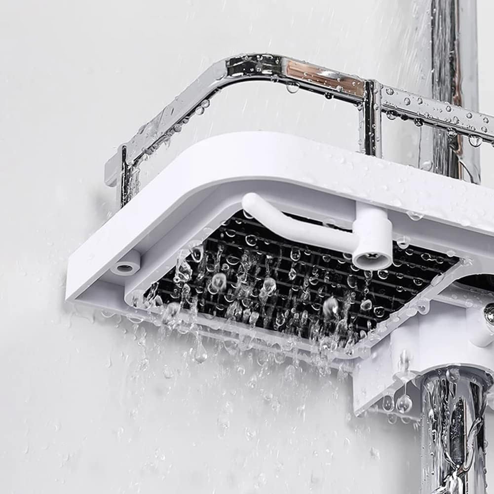 Półka łazienkowa LIBRE z haczykami - obrazek 9