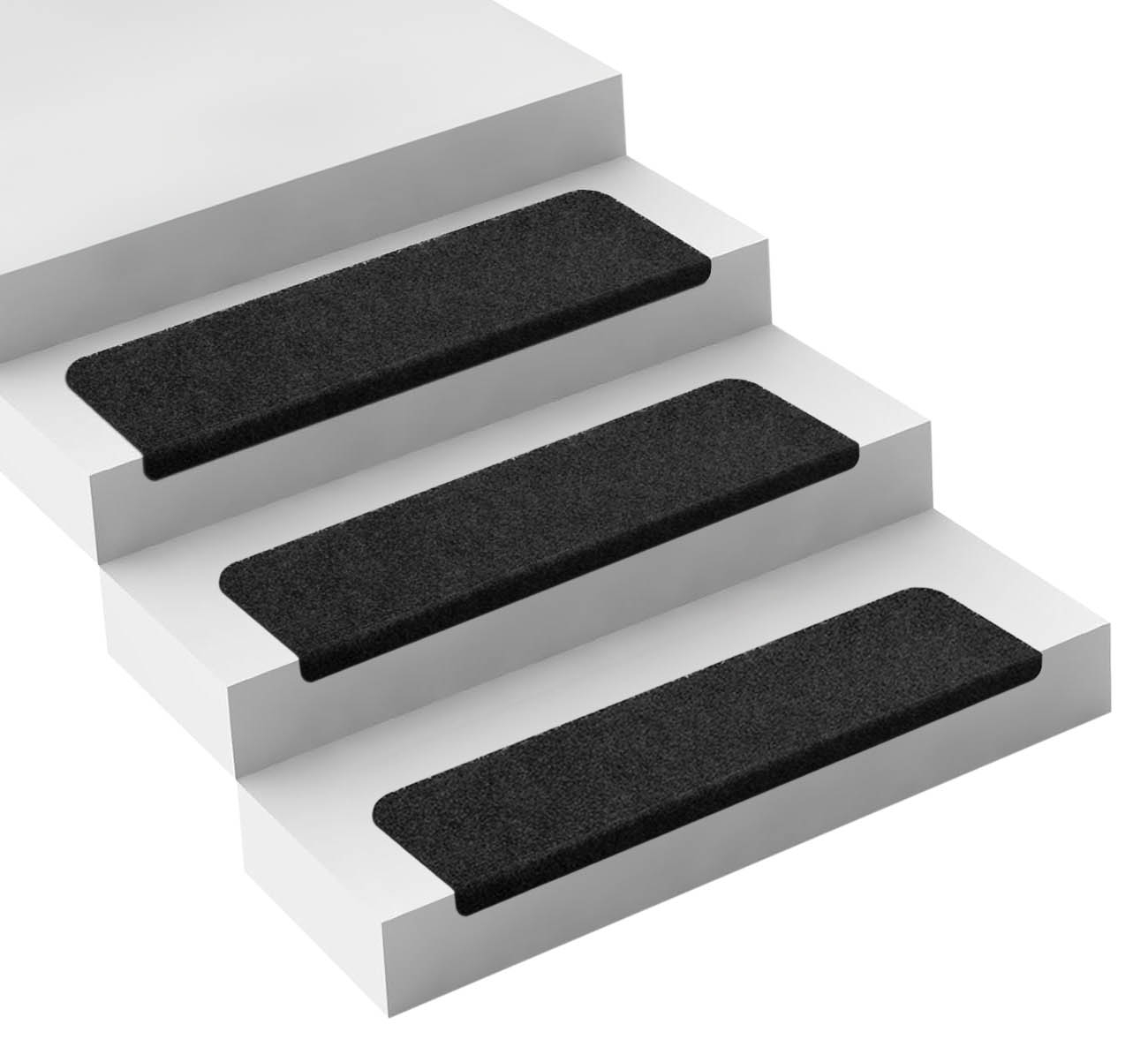 Dywanik na stopnie ADRIA czarny 1 sztuka - obrazek 3