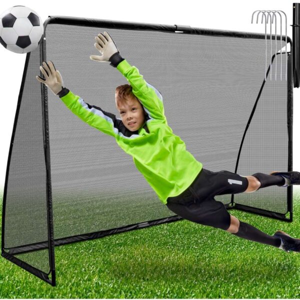 Bramka piłkarska 180 X 120 cm FORTE czarna