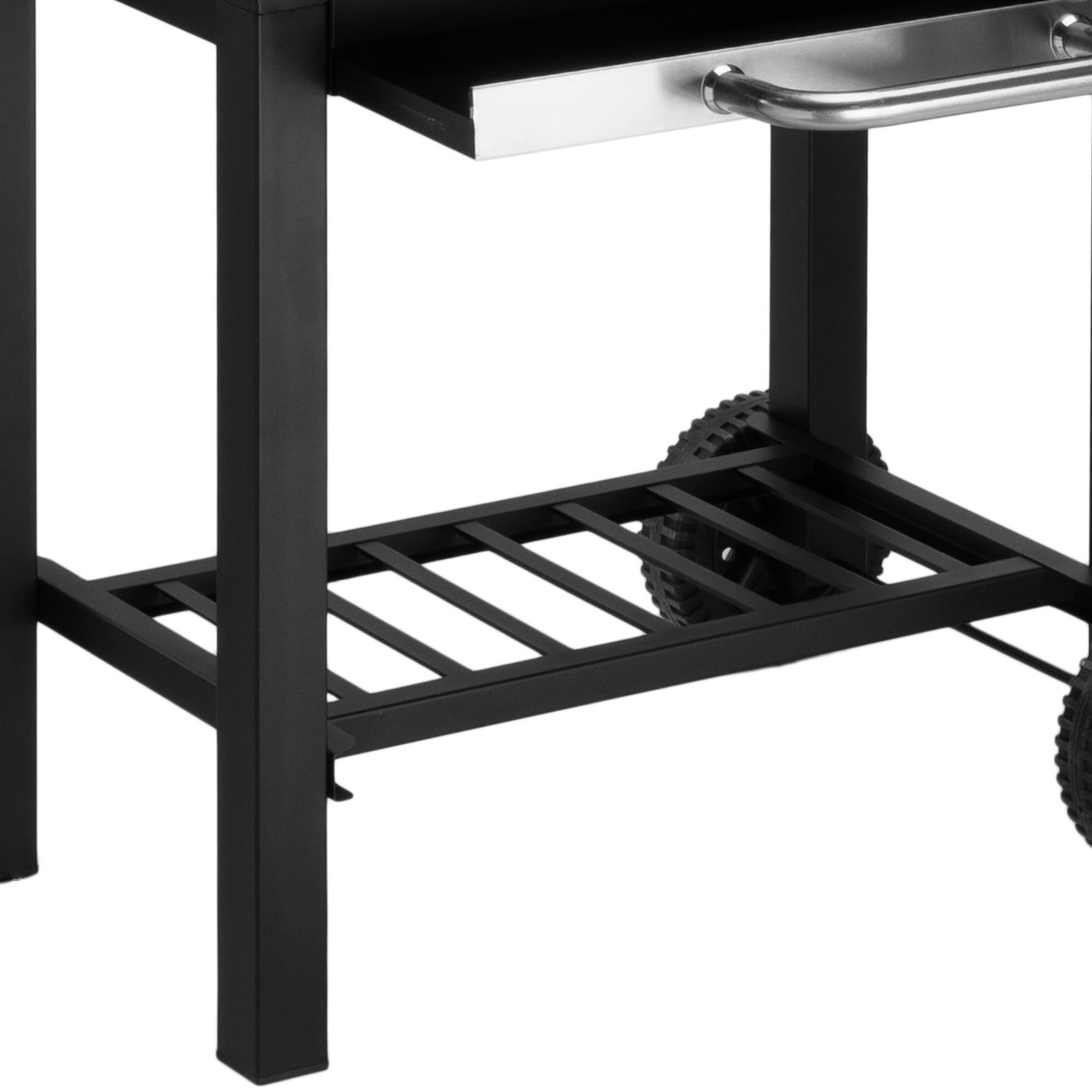 Grill węglowy ogrodowy CARBON czarny - obrazek 7