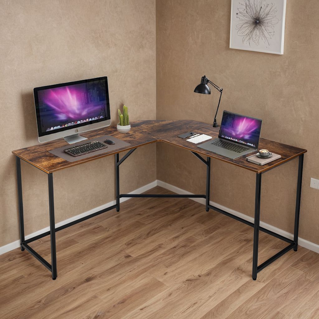 Biurko narożne BRAGA RUSTIC - obrazek 3