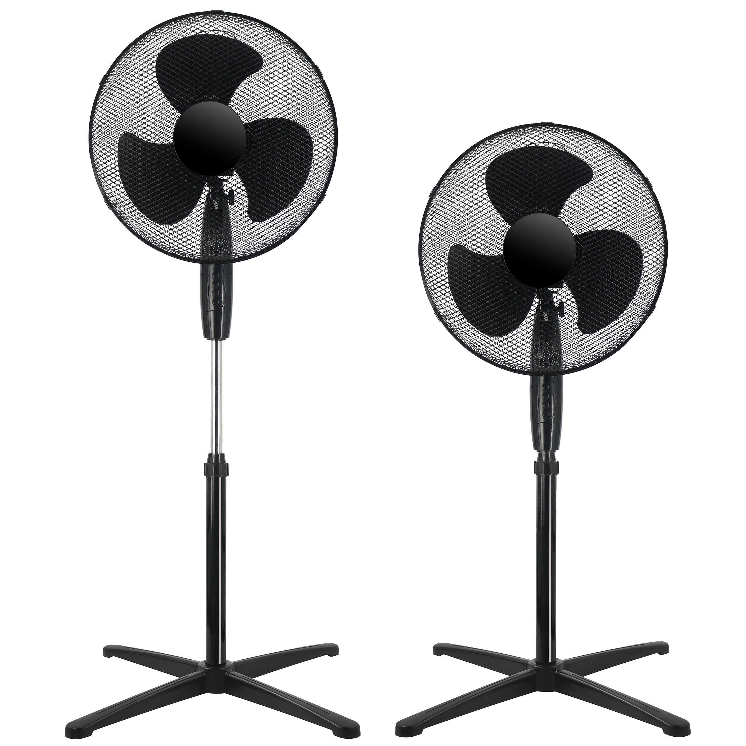 Wentylator podłogowy stojący KOUD czarny - obrazek 9
