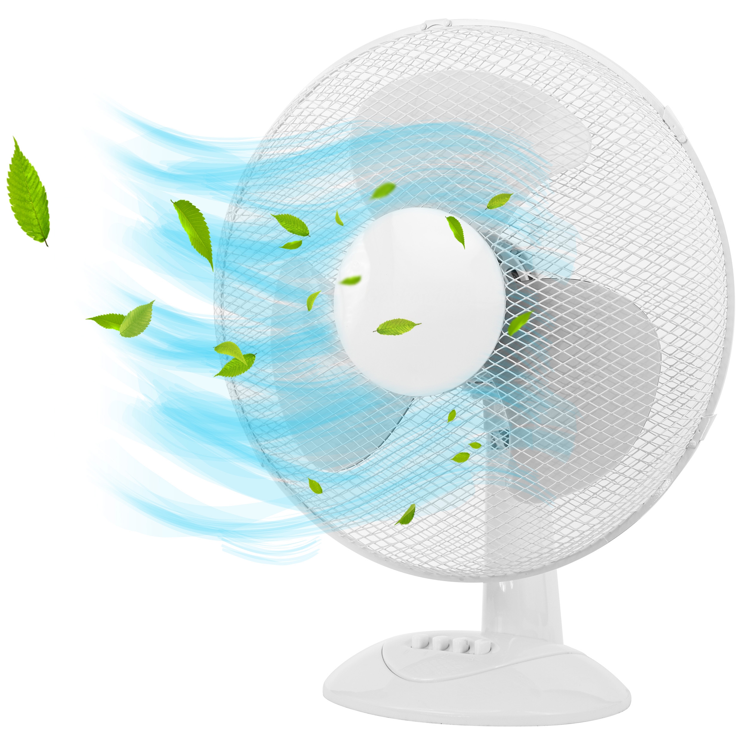 Wentylator biurkowy FRIO biały - obrazek 6