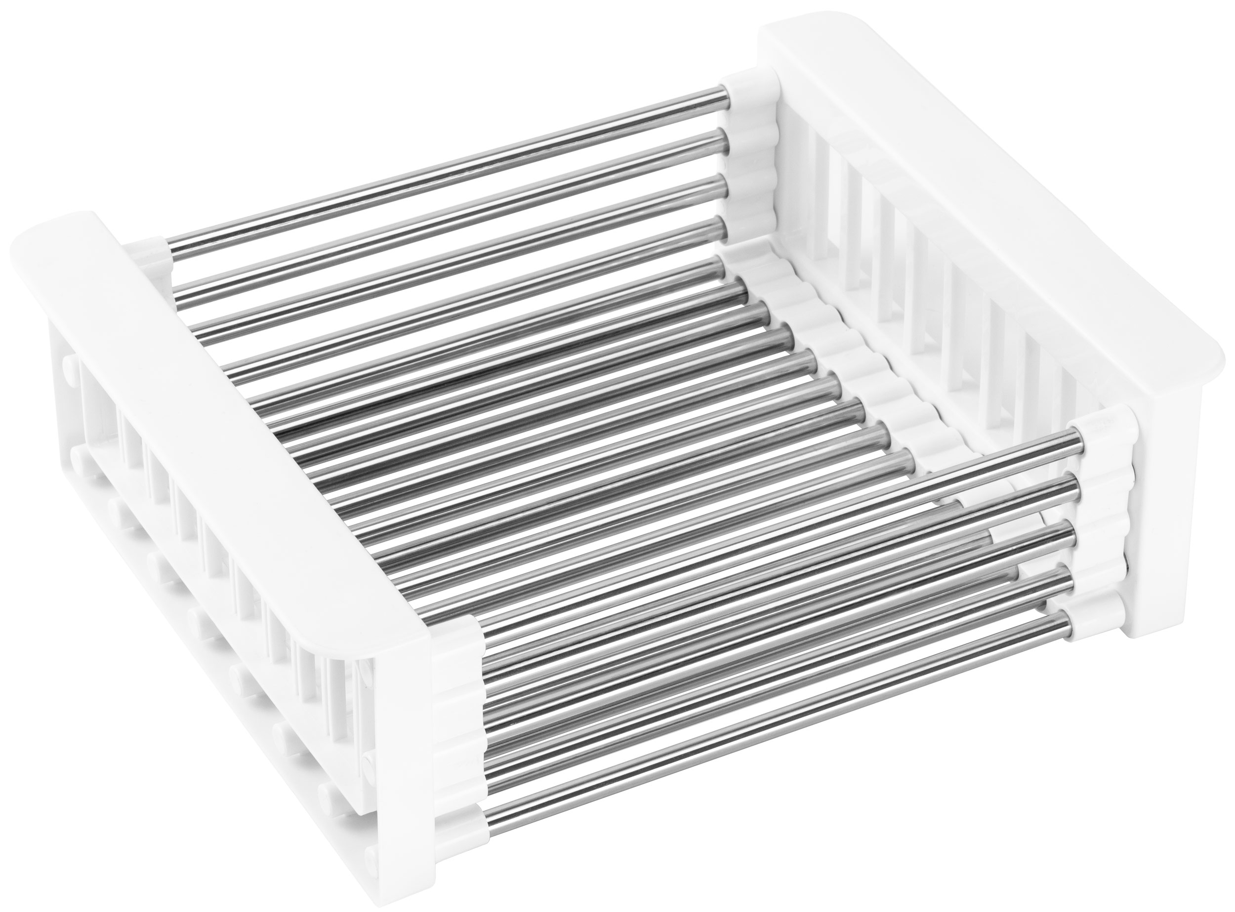 Ociekacz suszarka do warzyw ORDOS biały na zlew - obrazek 8