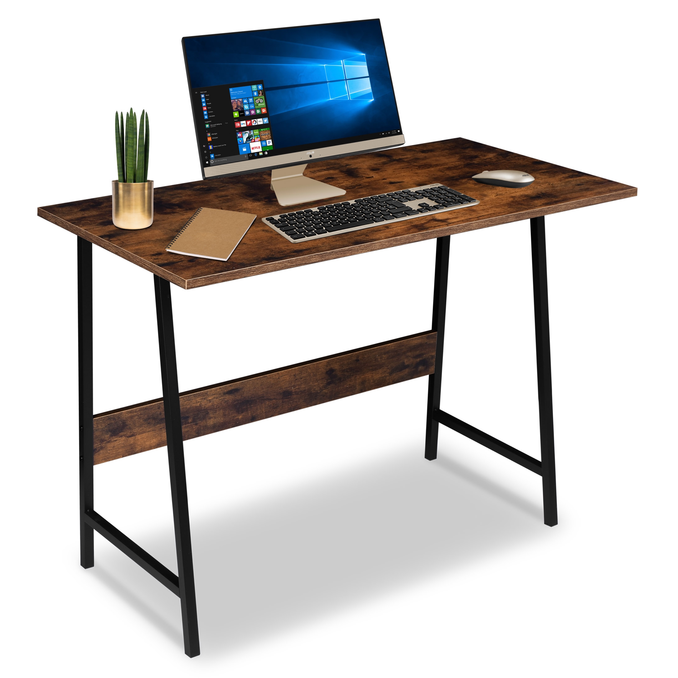 Biurko loftowe komputerowe SKAGEN RUSTIC