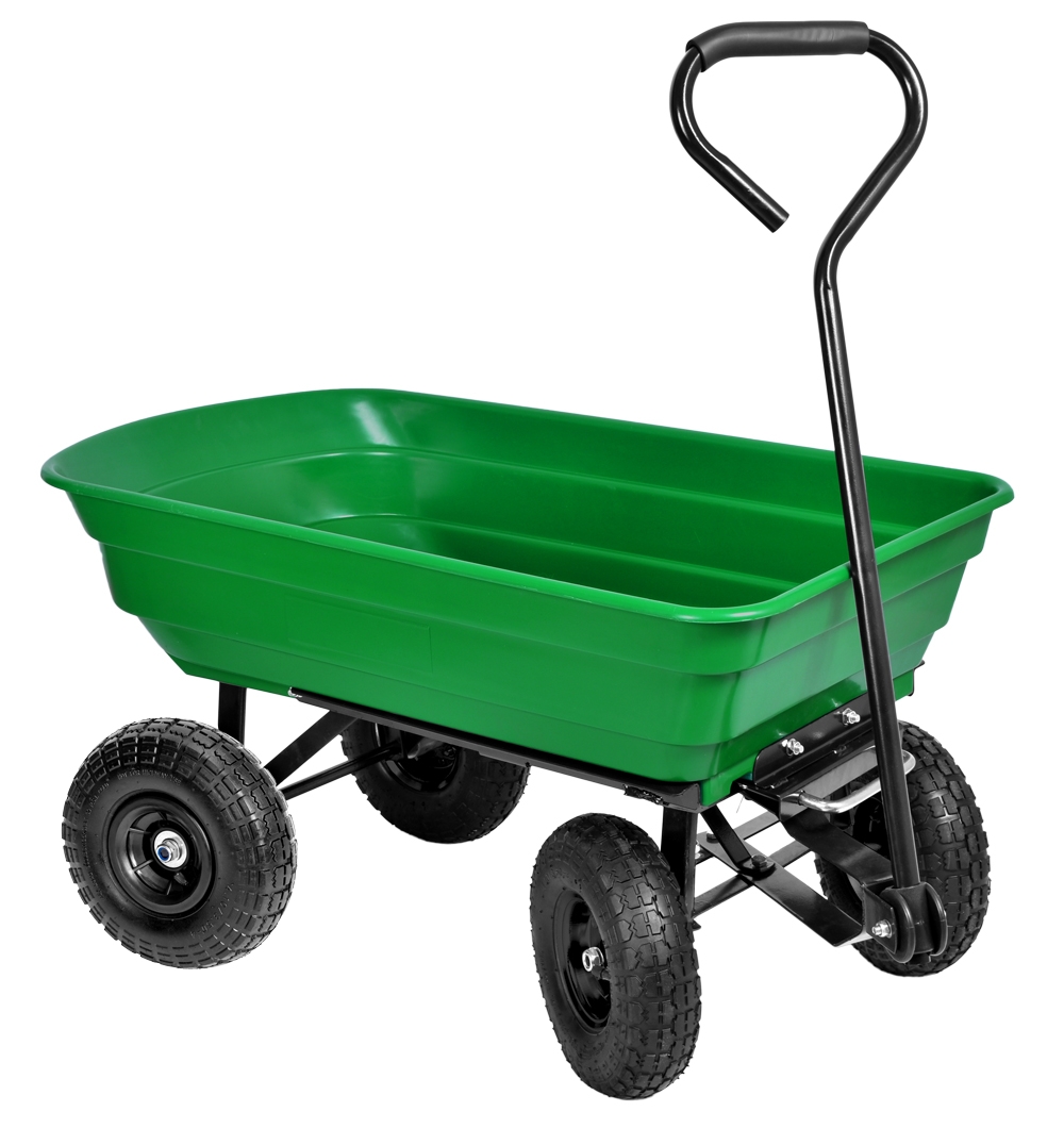 Wózek transportowy wywrotka GARTEN zielony - obrazek 7