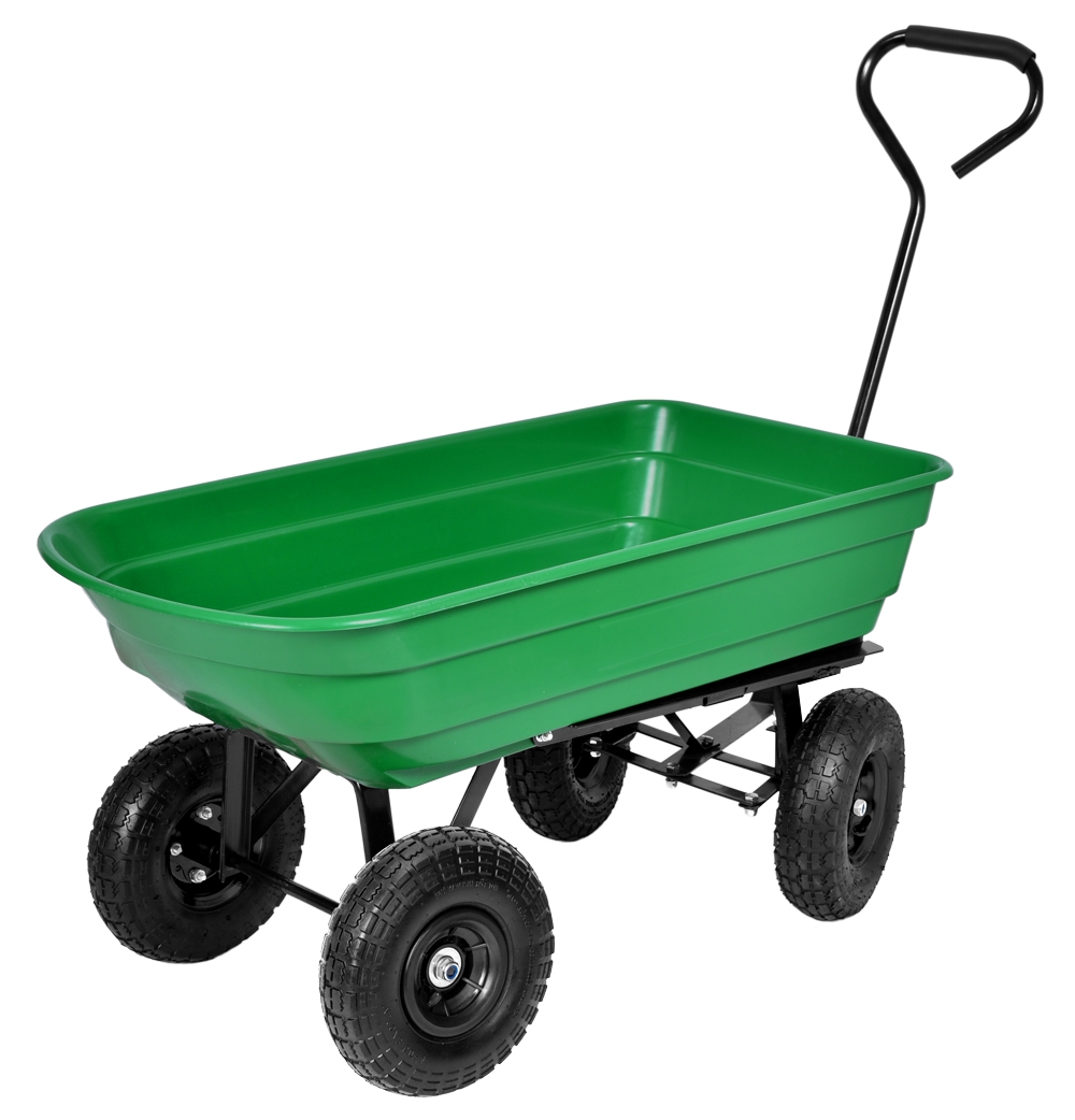 Wózek transportowy wywrotka GARTEN zielony - obrazek 9