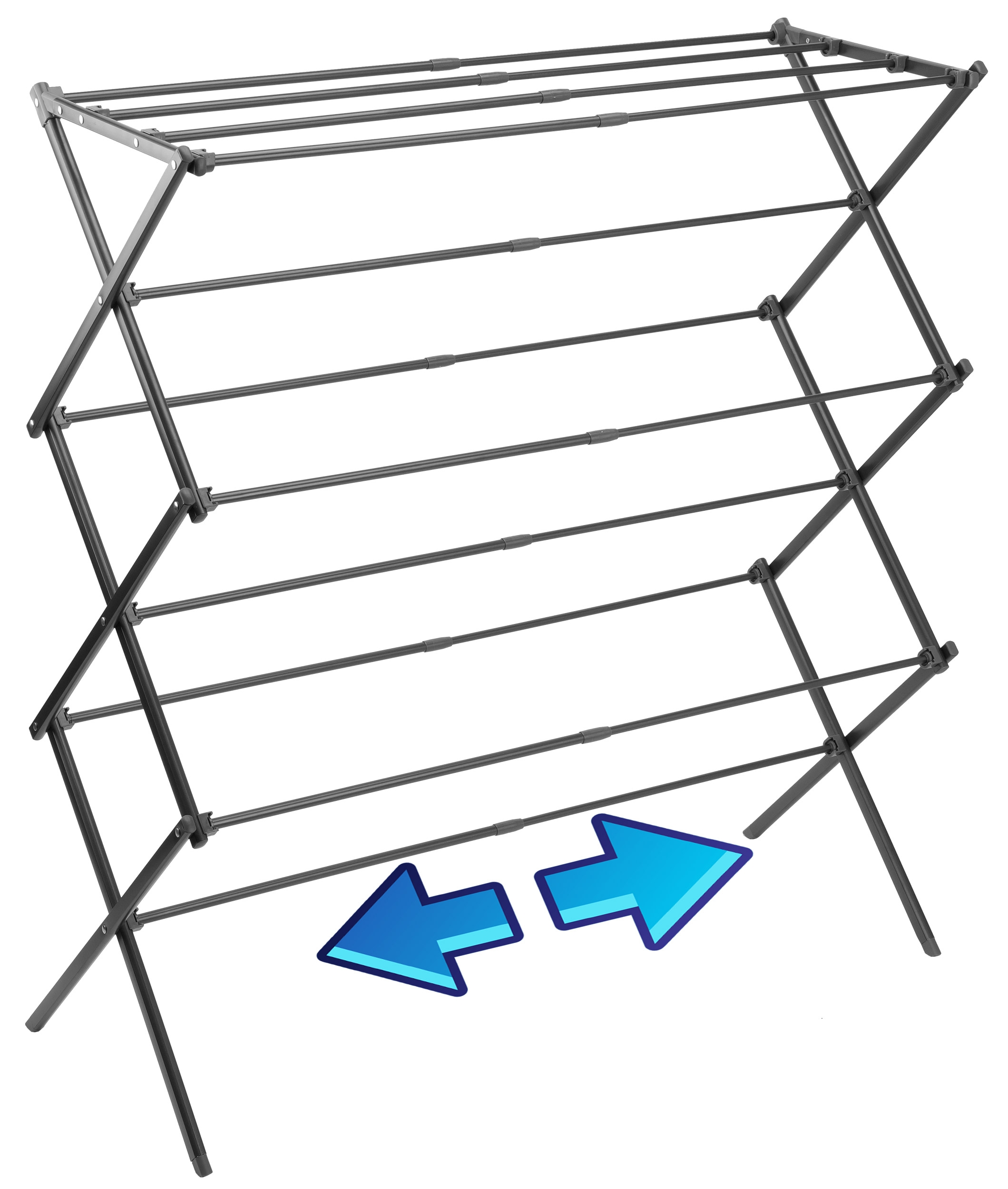 Suszarka wolnostojąca na pranie GRENA antracyt - obrazek 6