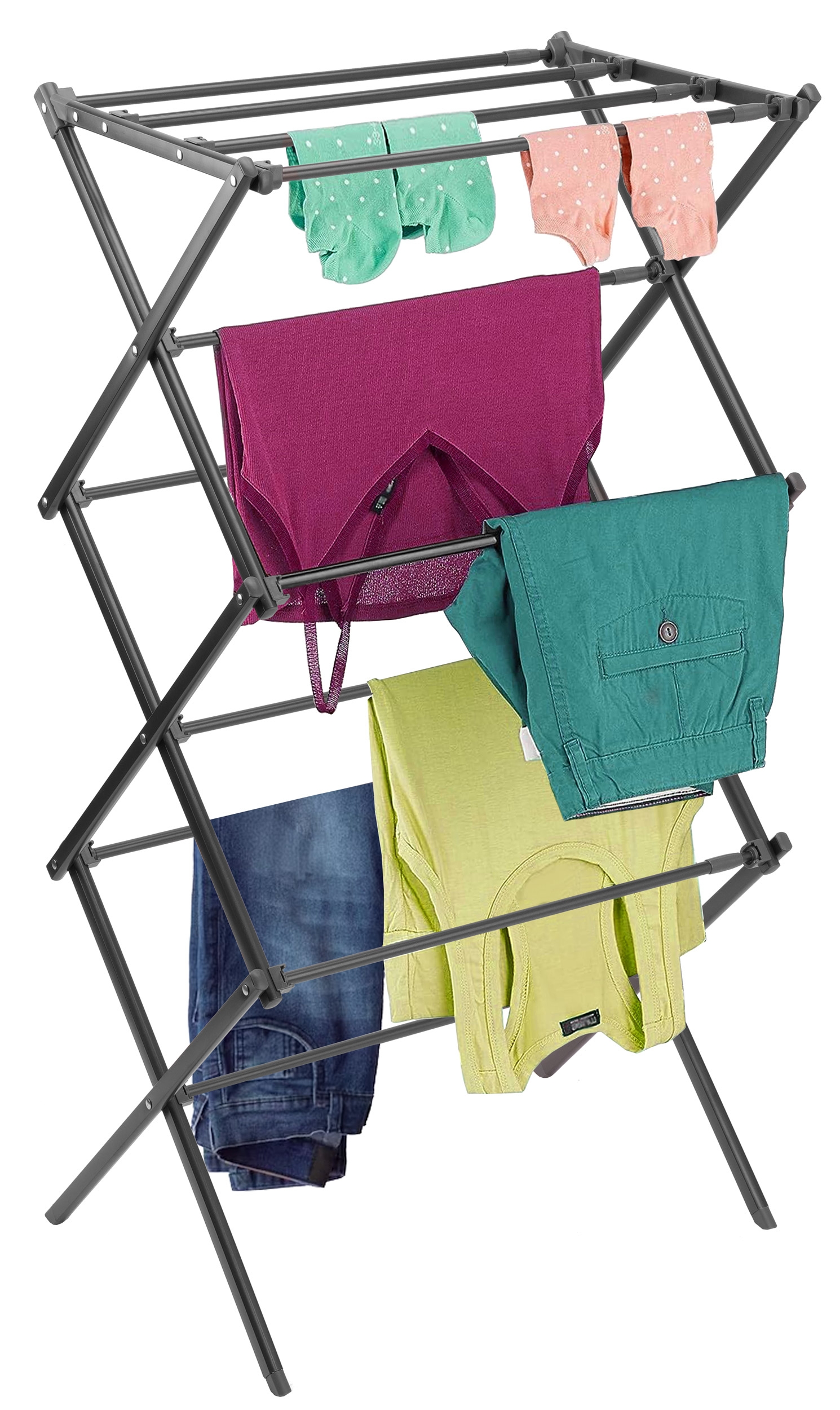 Suszarka wolnostojąca na pranie GRENA antracyt - obrazek 4