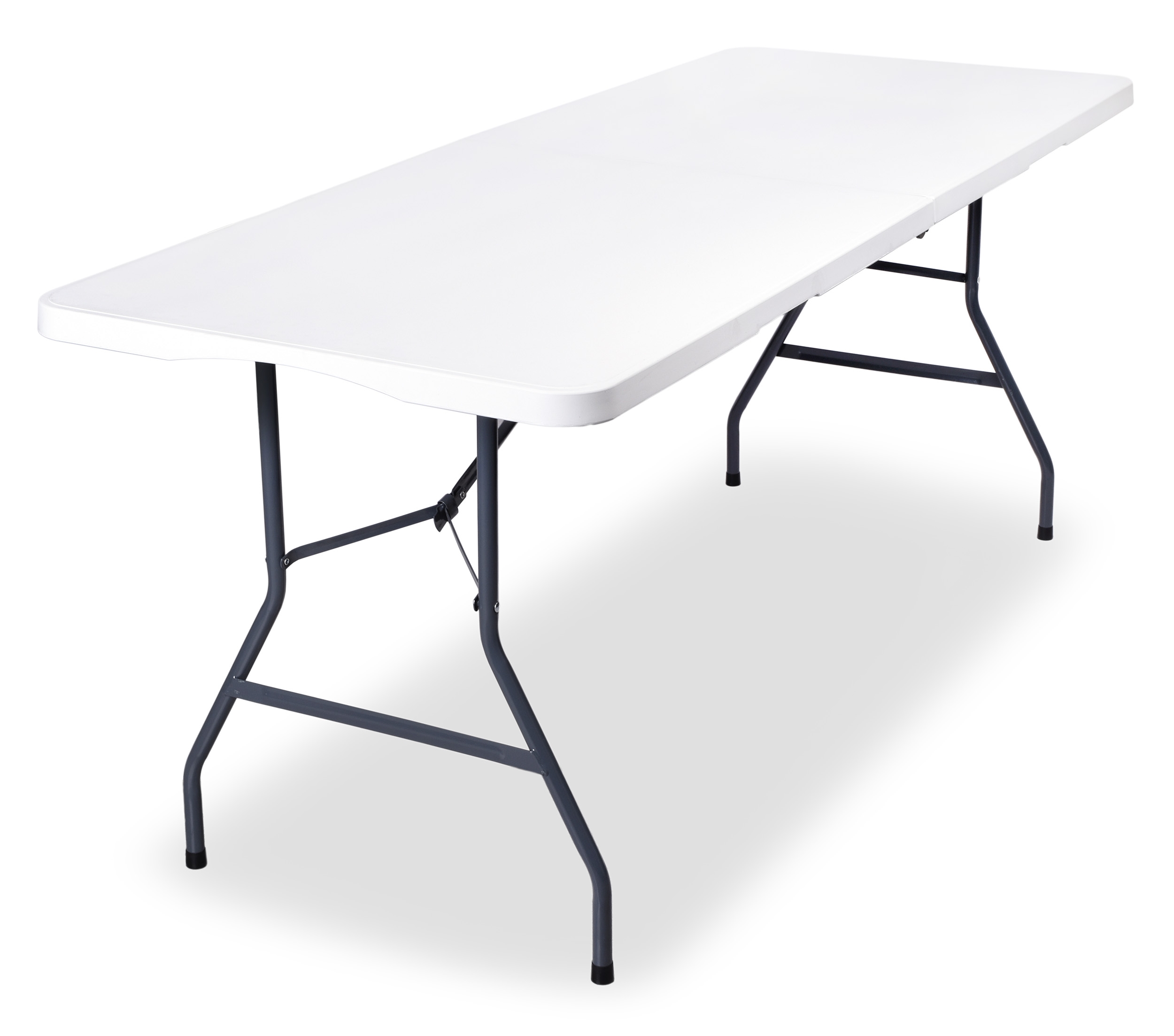 Stół cateringowy BALI WHITE składany w walizkę 180 cm biały - obrazek 5