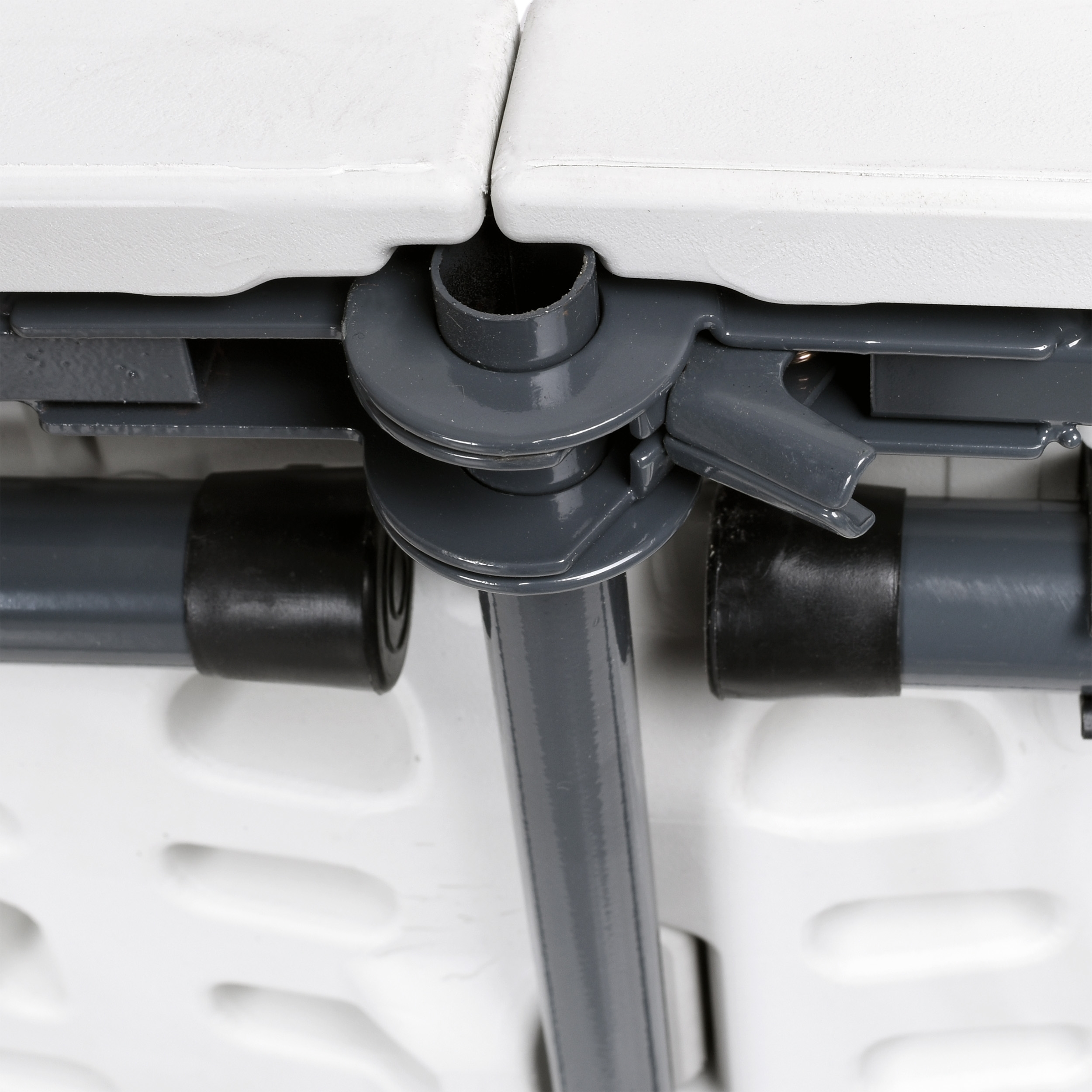 Stół cateringowy BALI WHITE składany w walizkę 180 cm biały - obrazek 7