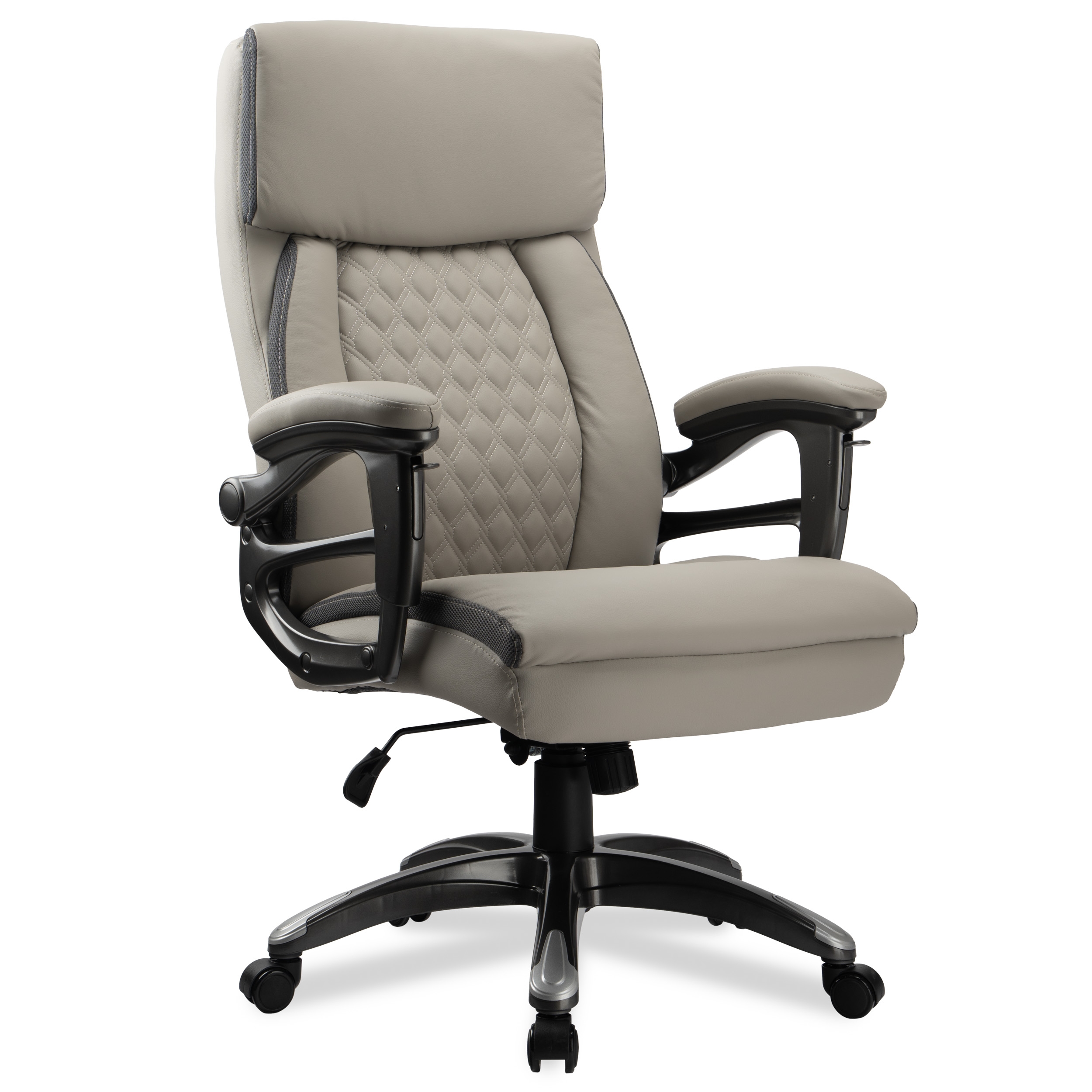 Krzesło biurowe fotel CAMARO szary - obrazek 9