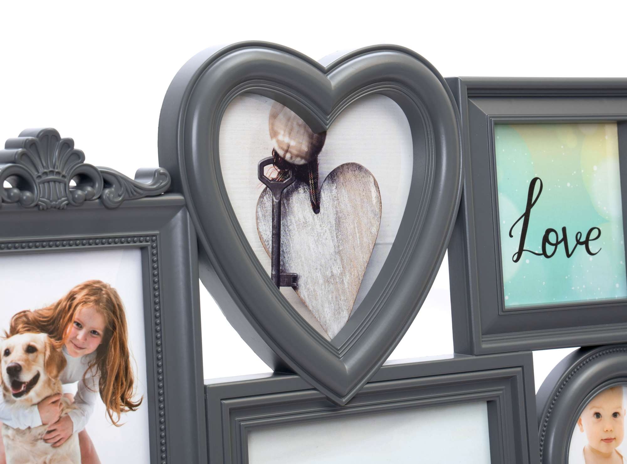 Ramka na zdjęcia CORAZON 5 zdjęć szara - obrazek 6