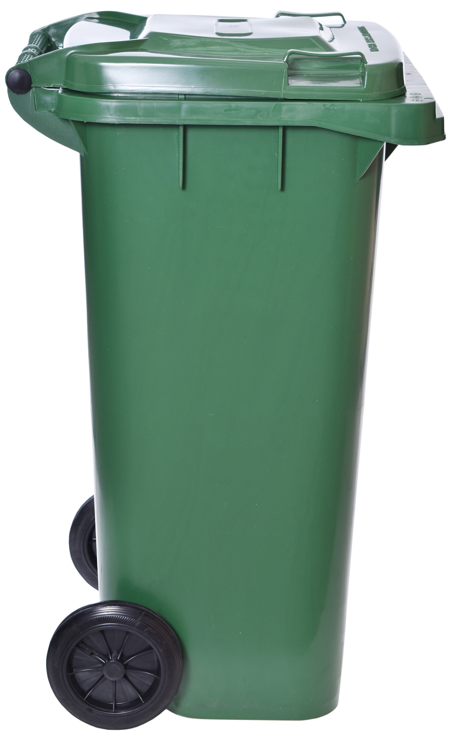 Pojemnik na odpady 120L kosz śmietnik zielony - obrazek 6