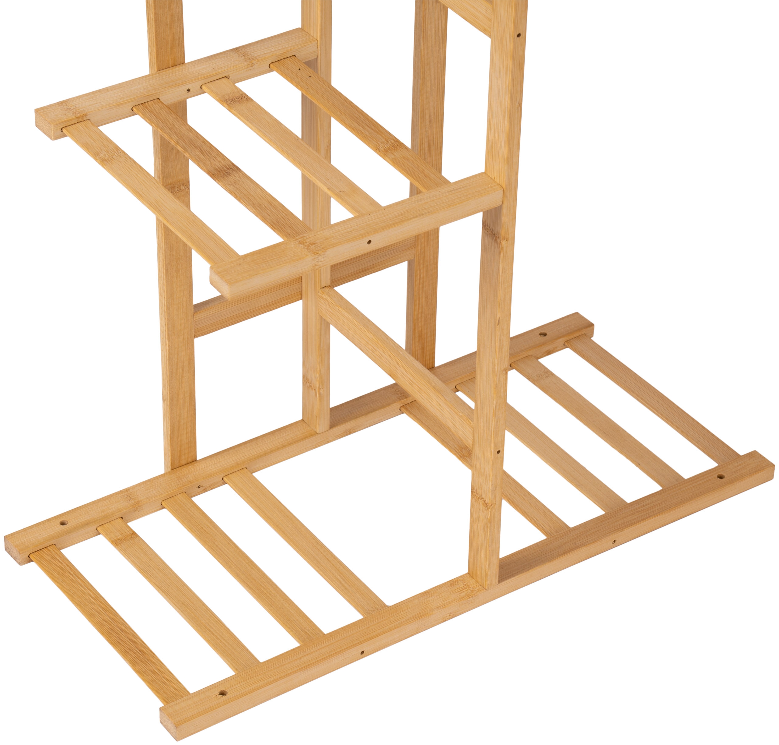 Kwietnik bambusowy HERVEL naturalny 7 półek - obrazek 3