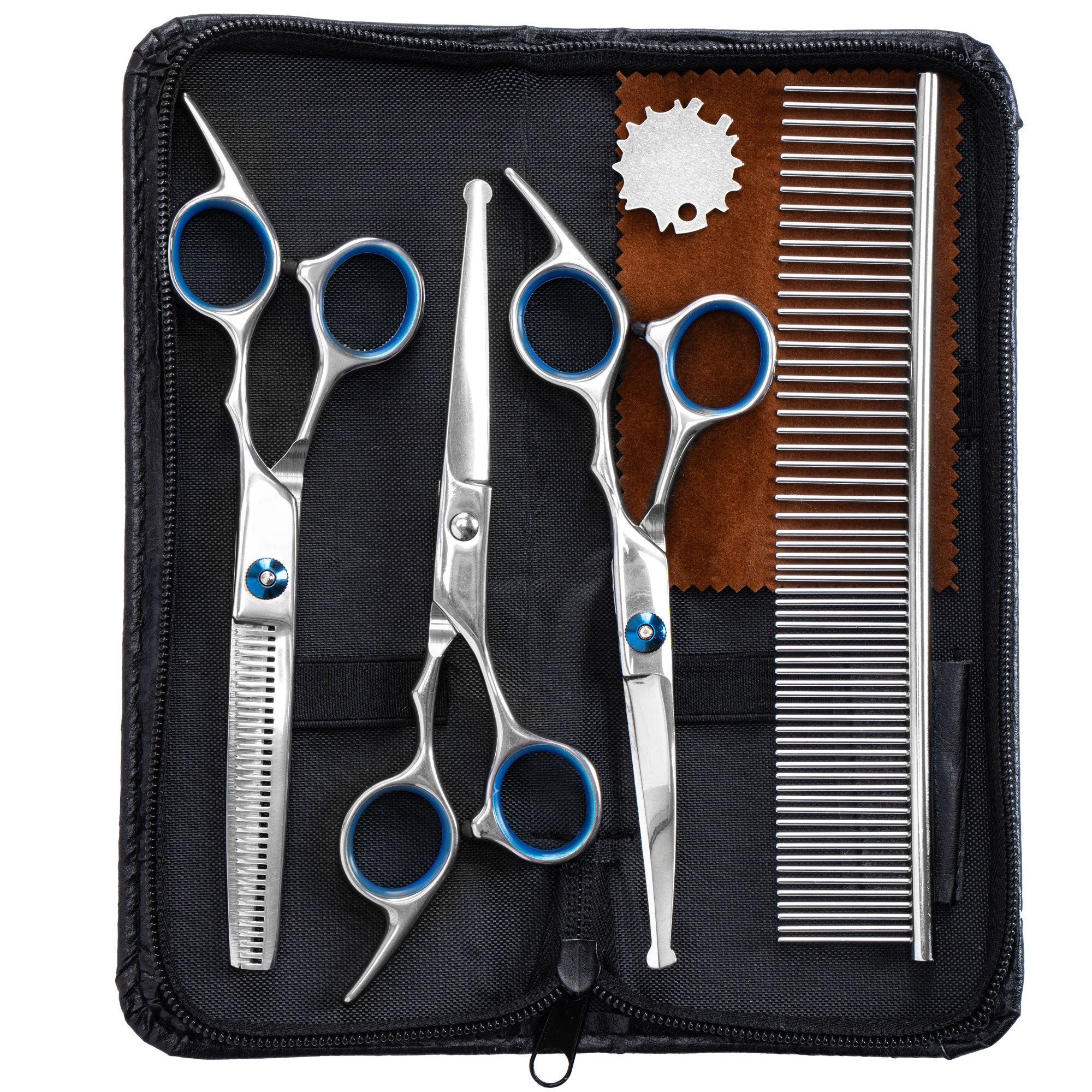 Zestaw nożyczek dla zwierząt GROMMY dla psa kota - obrazek 4