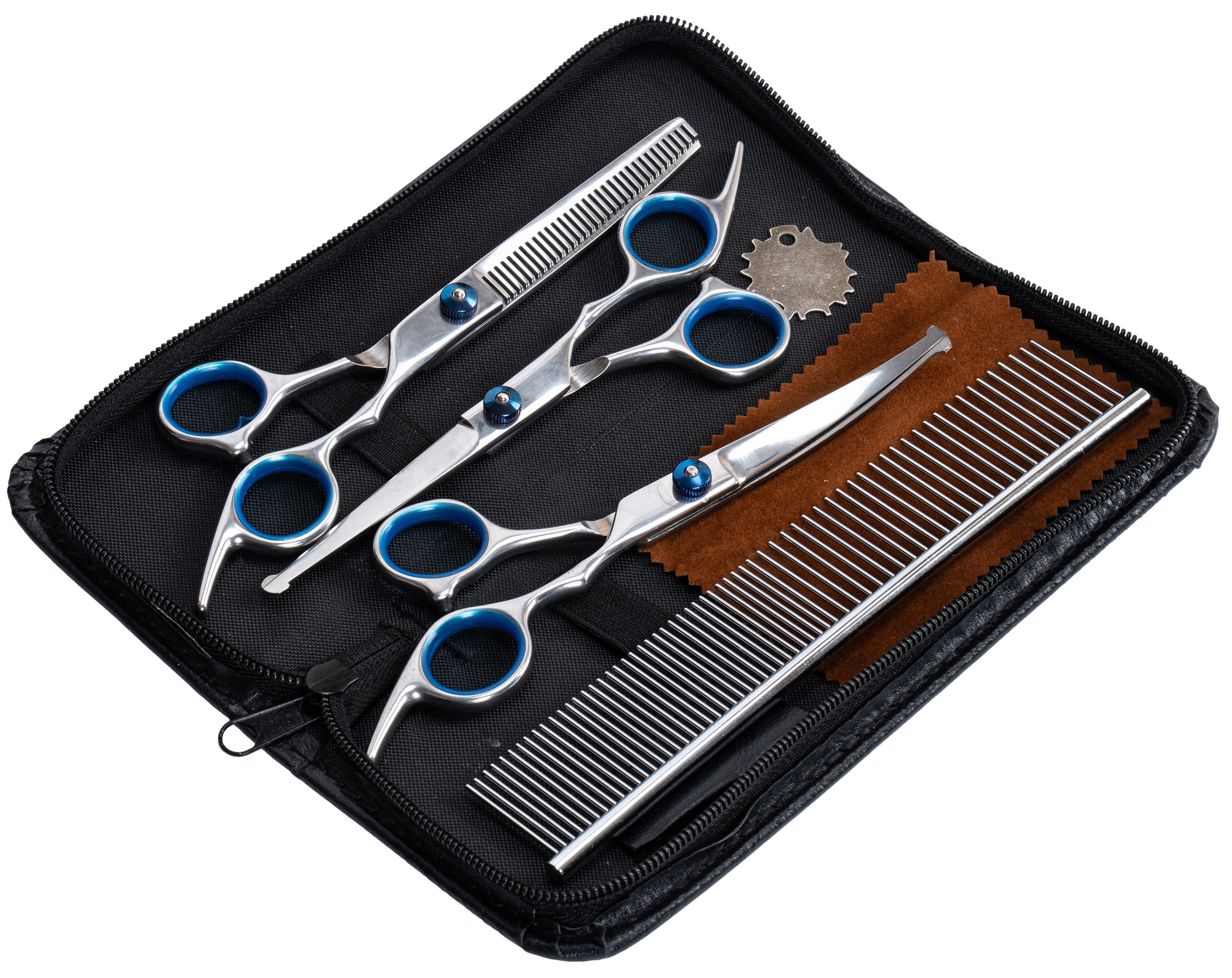 Zestaw nożyczek dla zwierząt GROMMY dla psa kota - obrazek 5