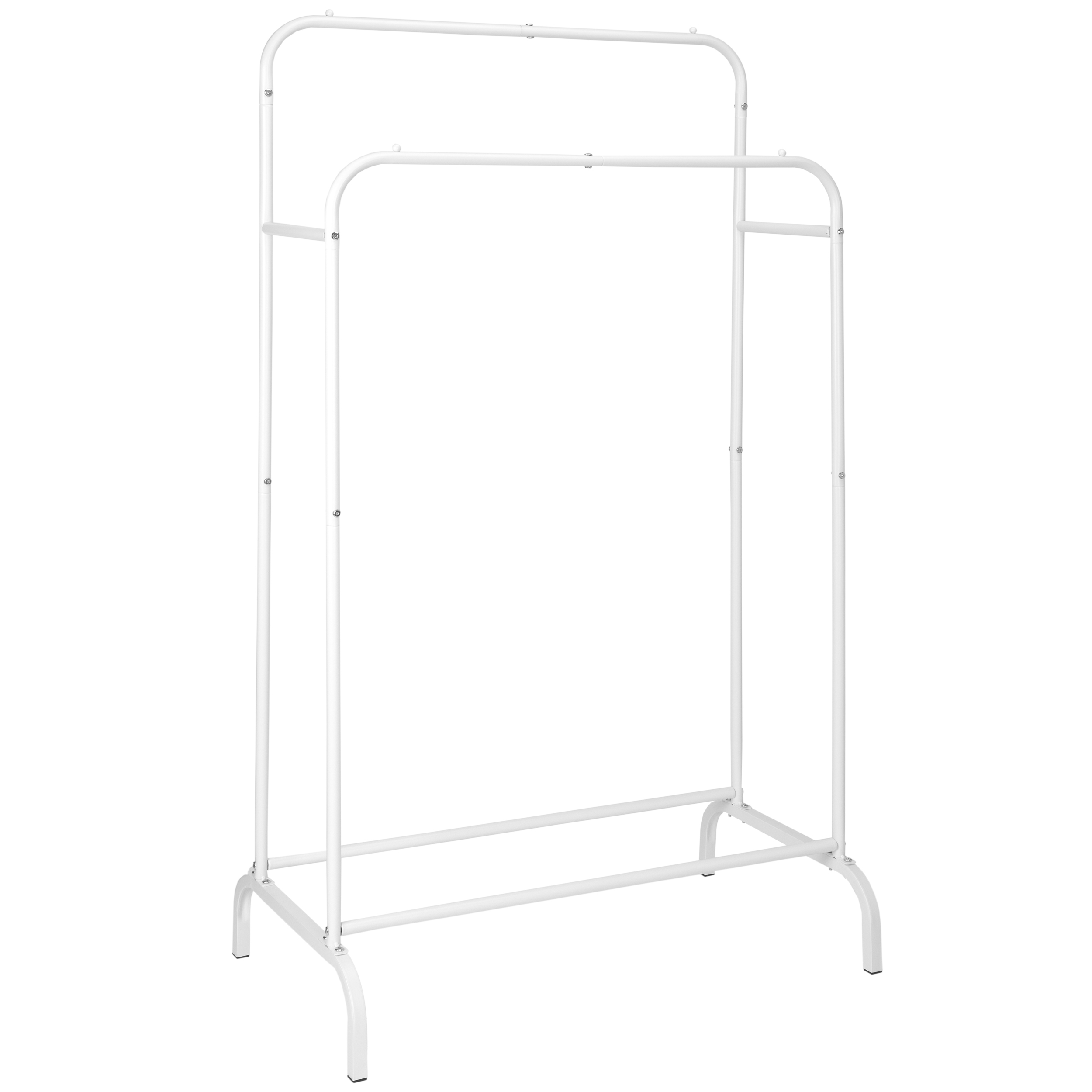 Wieszak stojący podwójny BAGRUS biały - obrazek 6