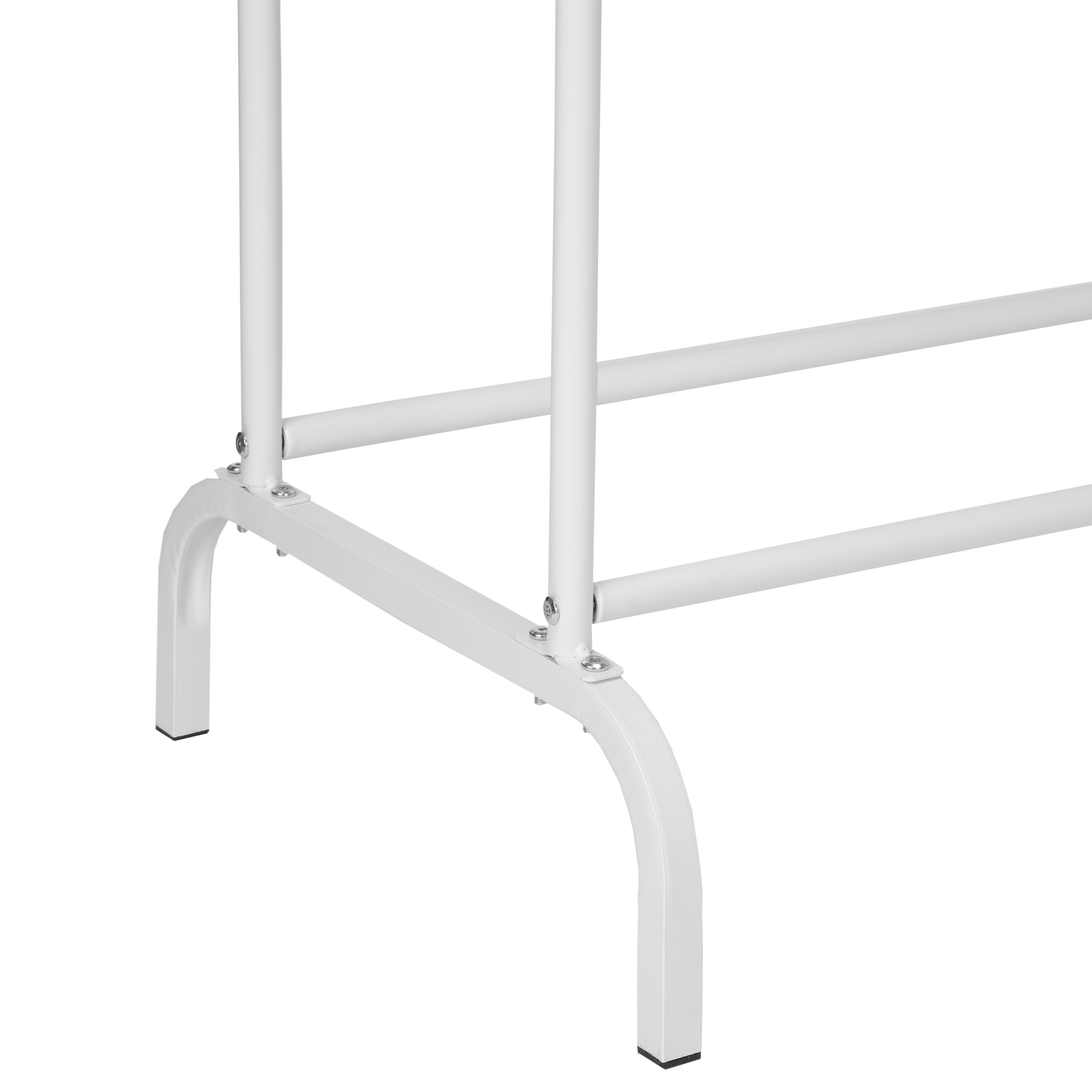 Wieszak stojący podwójny BAGRUS biały - obrazek 7