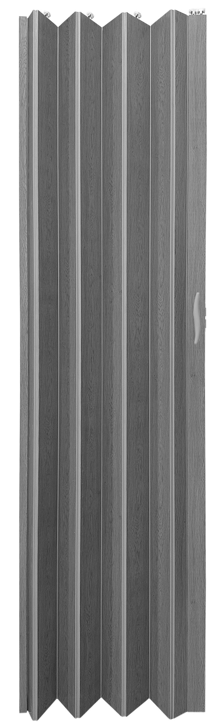 Drzwi harmonijkowe 001P 67 SZARY DĄB MAT 80 cm - obrazek 3