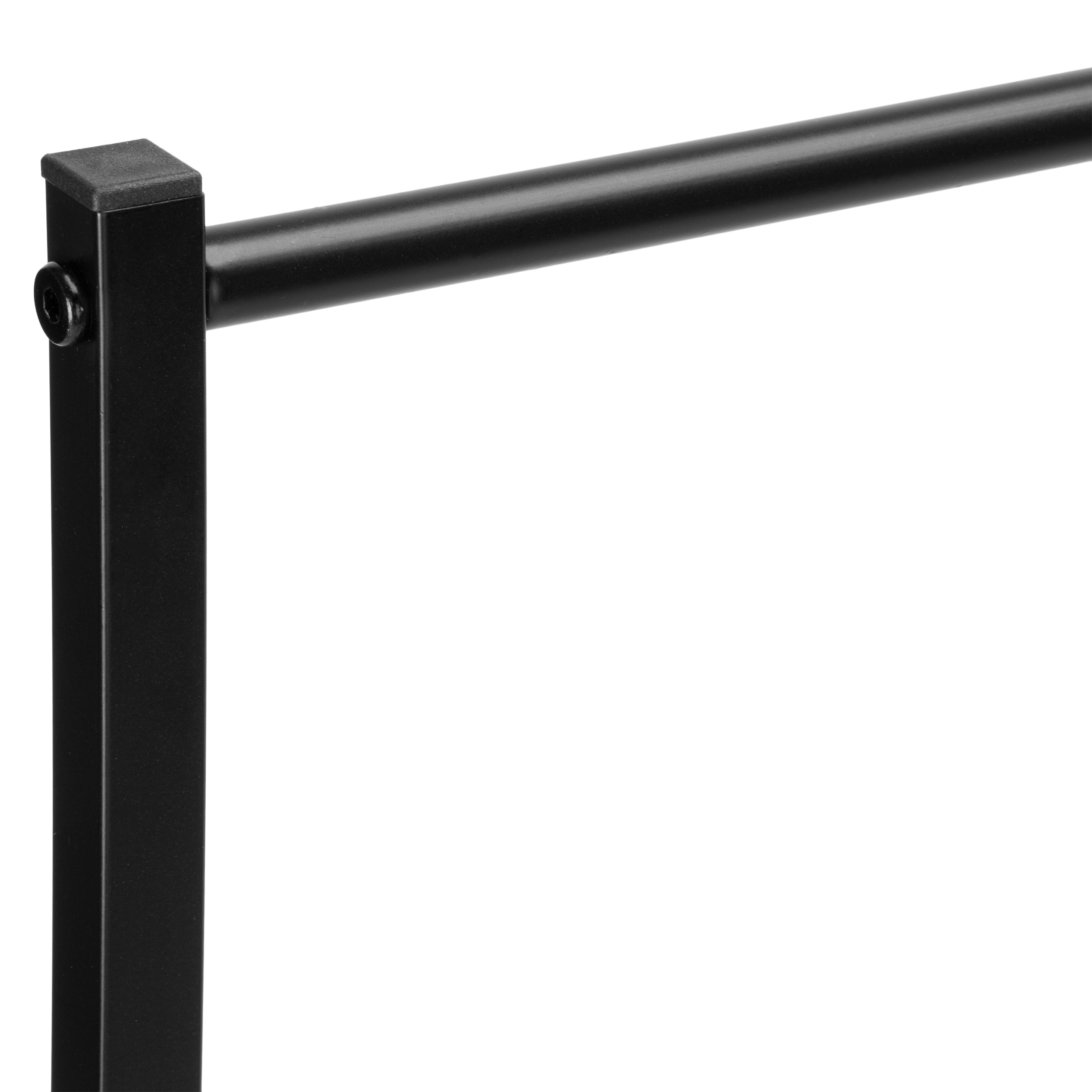 Stojak wieszak na ręczniki 2 ramiona TORMES czarny - obrazek 7