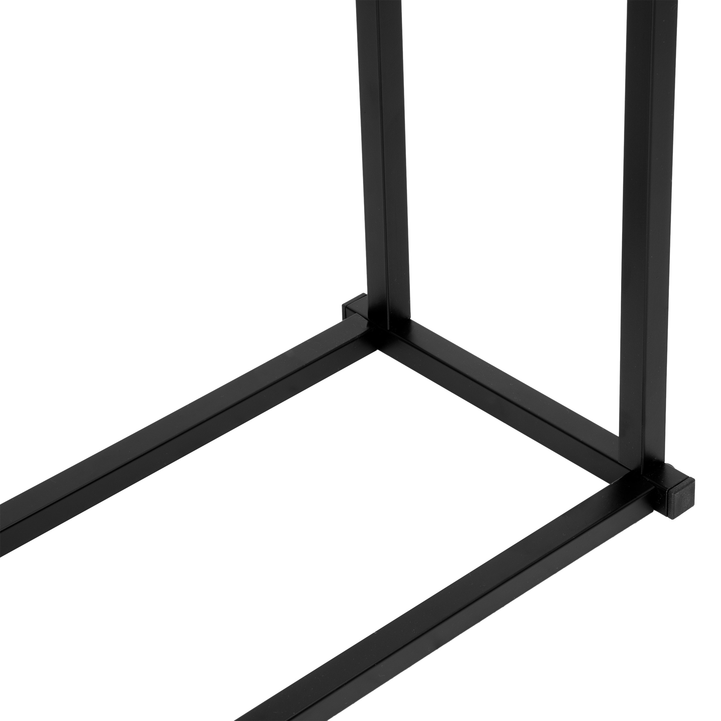 Stojak wieszak na ręczniki 2 ramiona TORMES czarny - obrazek 6