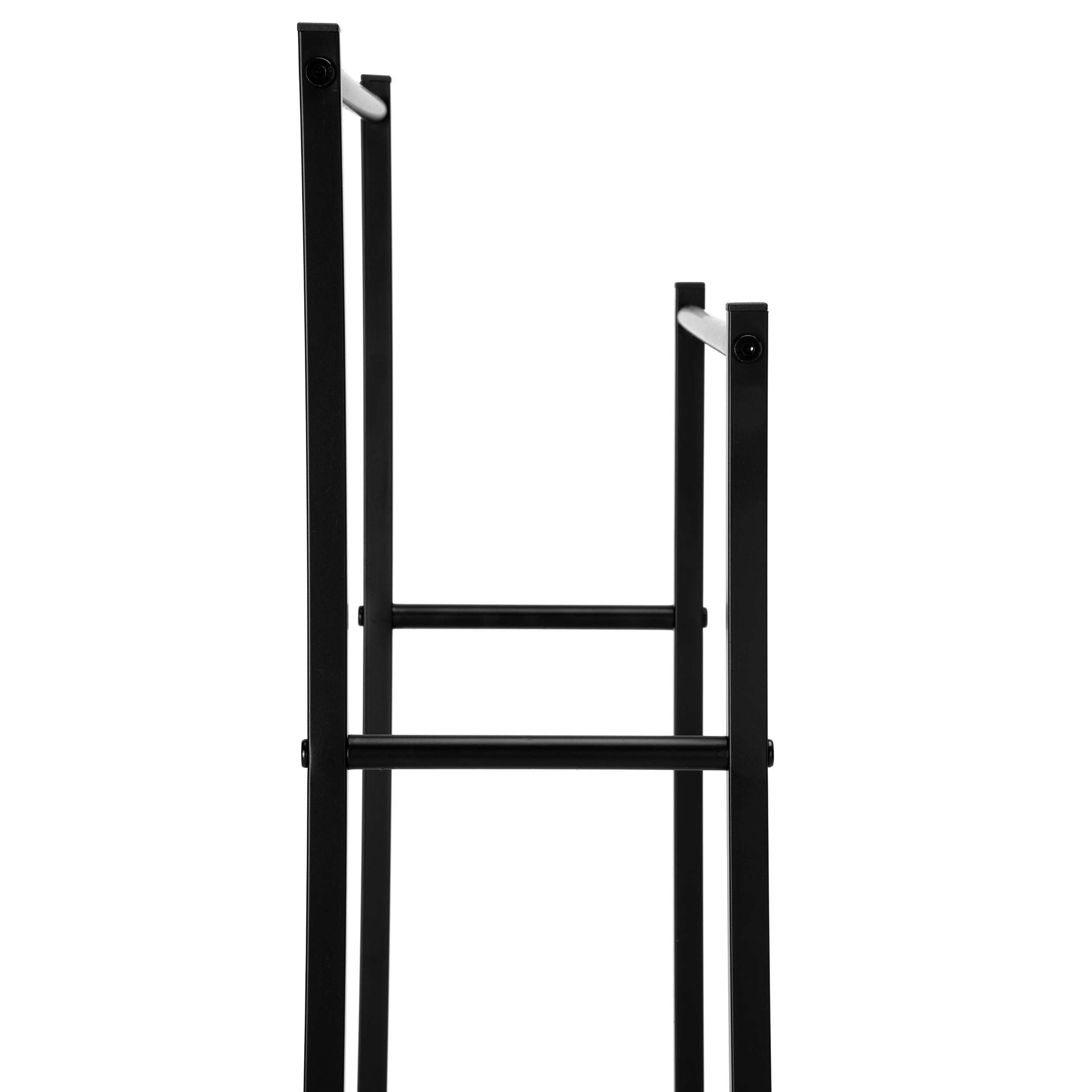 Stojak wieszak na ręczniki 2 ramiona TORMES czarny - obrazek 5