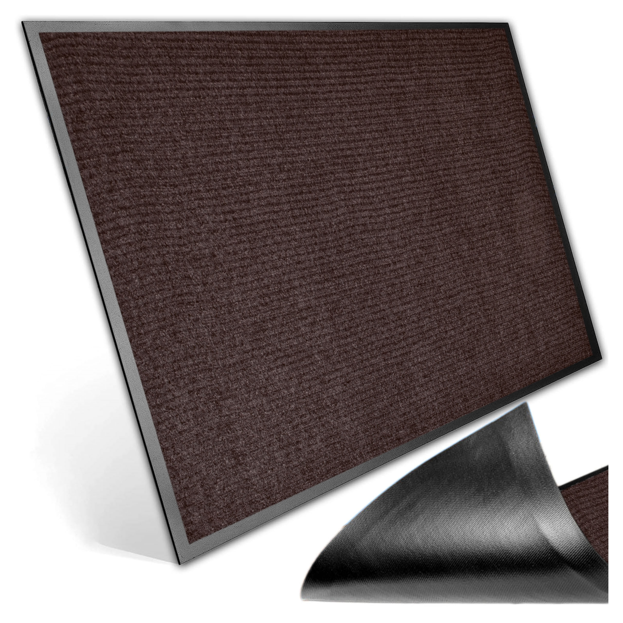 Wycieraczka pod drzwi 80x120 cm YOLANDA brązowa