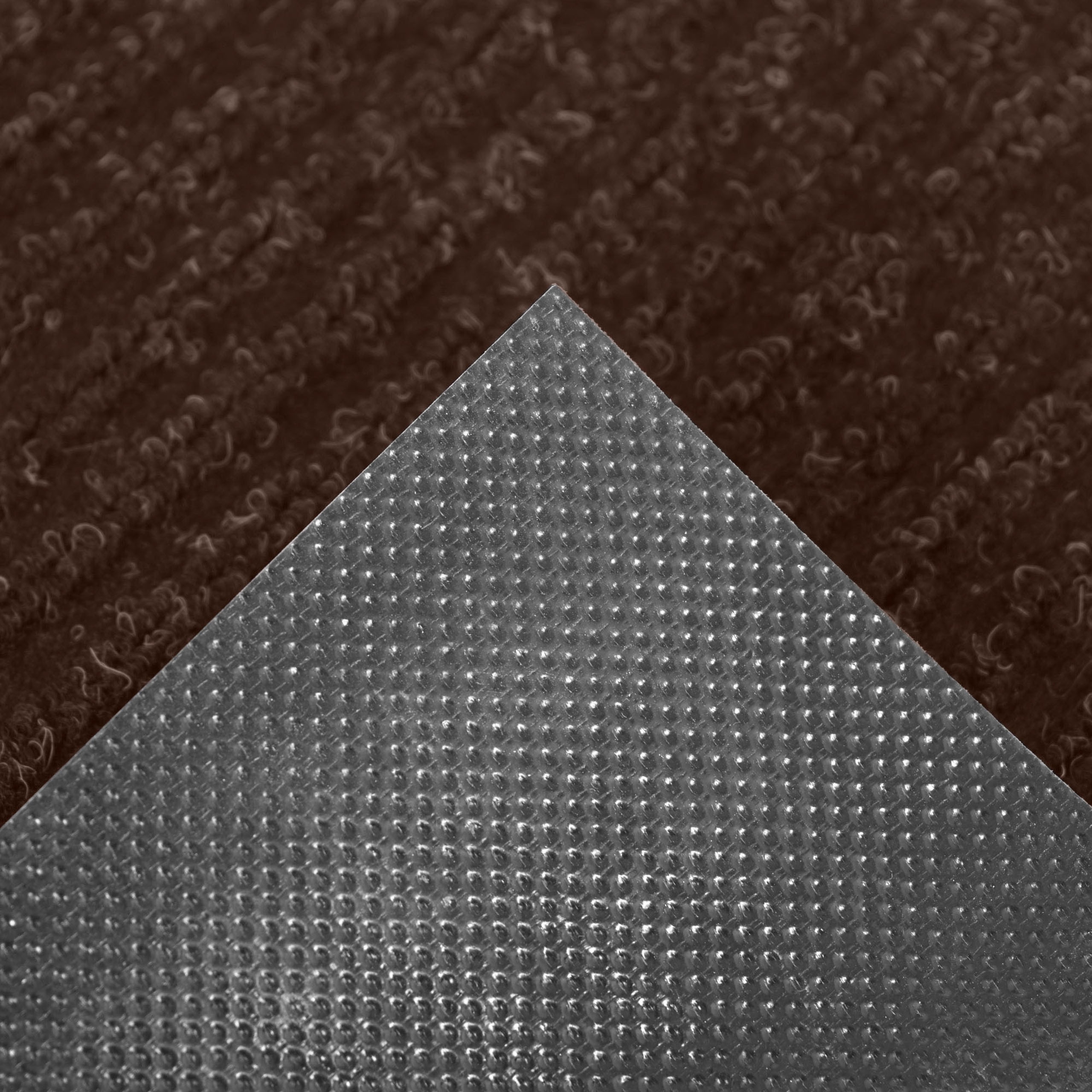 Wycieraczka pod drzwi 80x120 cm YOLANDA brązowa - obrazek 3