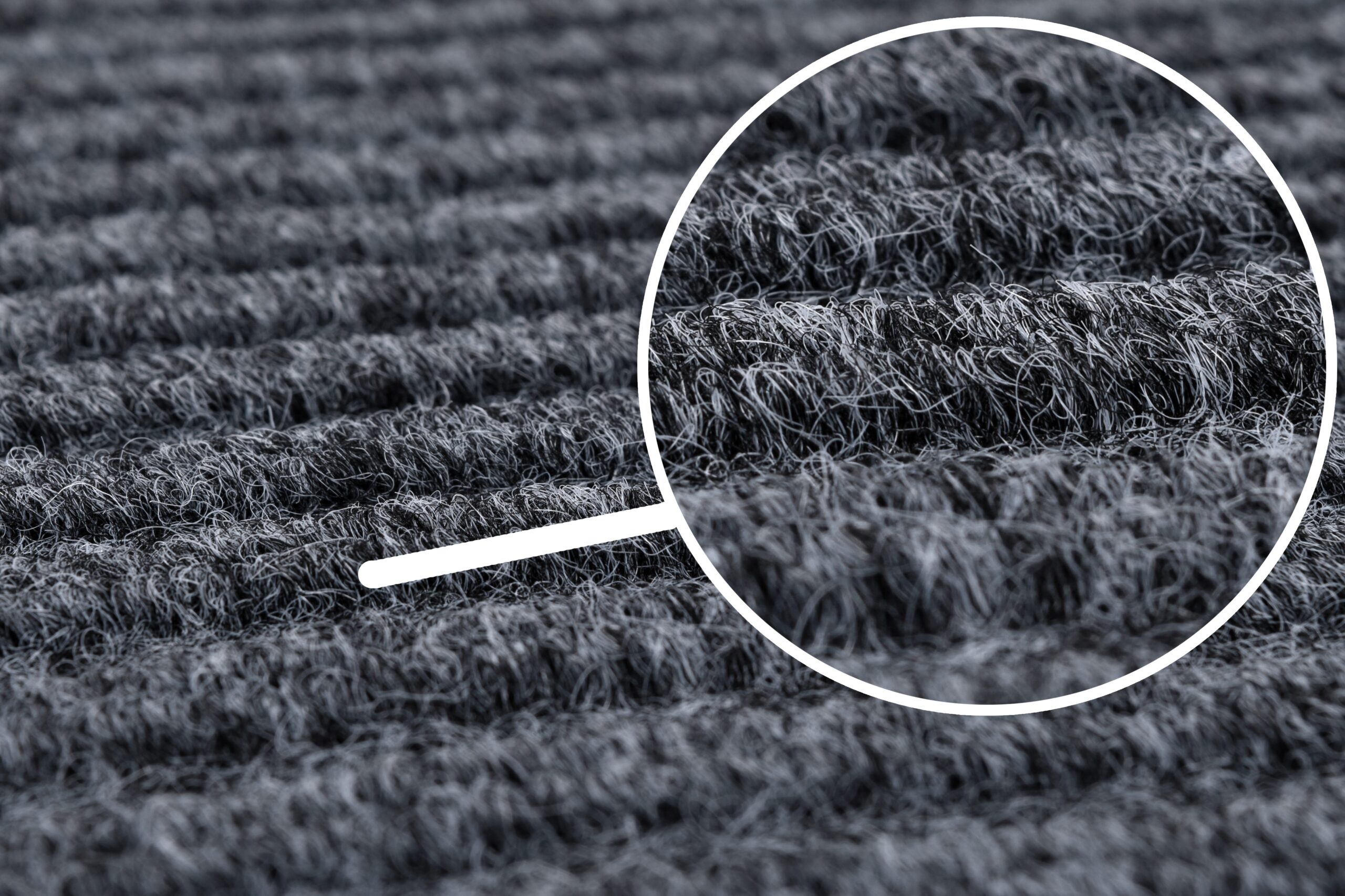 Wycieraczka do butów wejściowa pod drzwi 80x120 cm Yolanda szara - obrazek 10