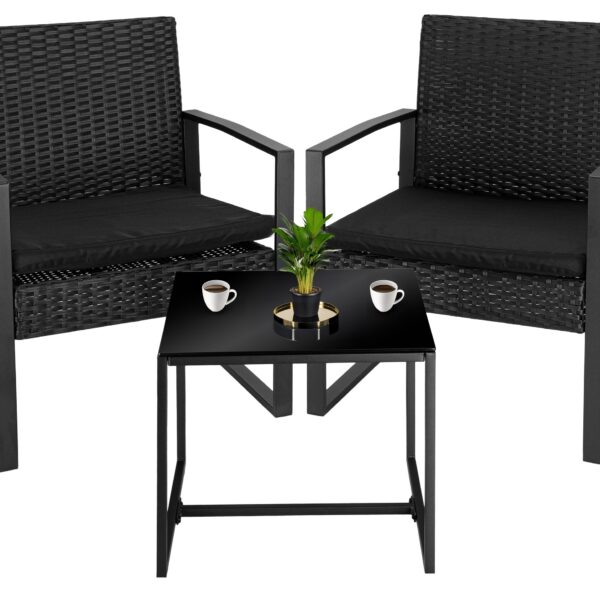 Zestaw Mebli Ogrodowych COFFI STOLIK + 2 KRZESŁA