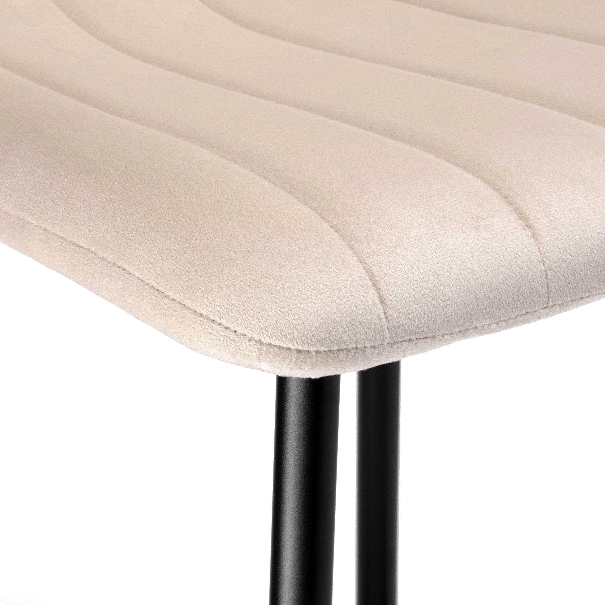 Hoker barowy Toronto beżowy Velvet - obrazek 4